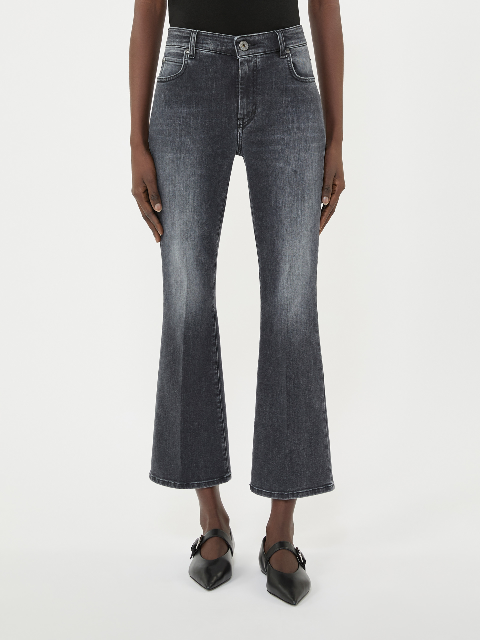 Super stretch denim skinny jeans - BLACK - Weekend Max Mara - 2