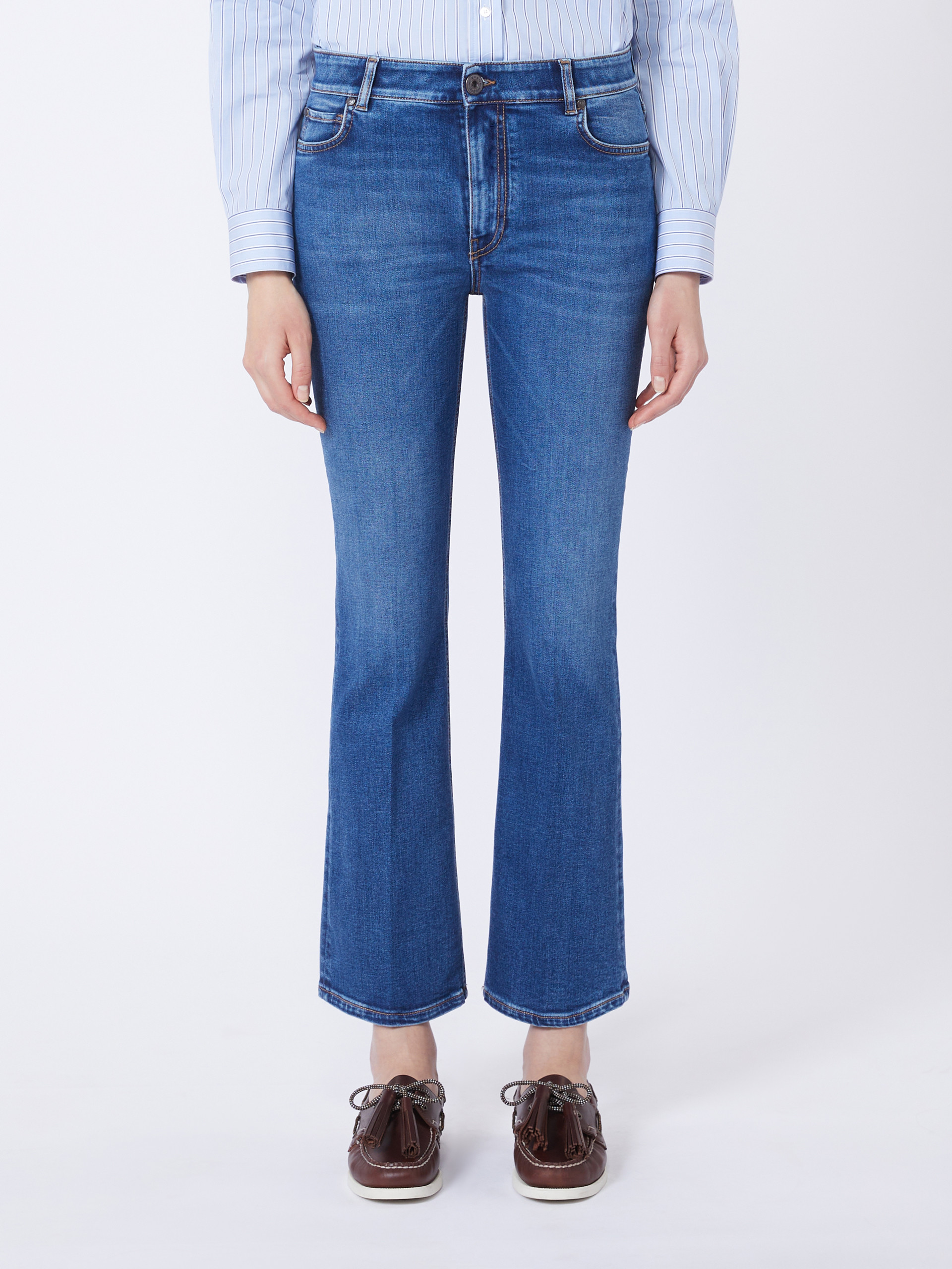 Super stretch denim skinny jeans - NAVY - Weekend Max Mara - 2