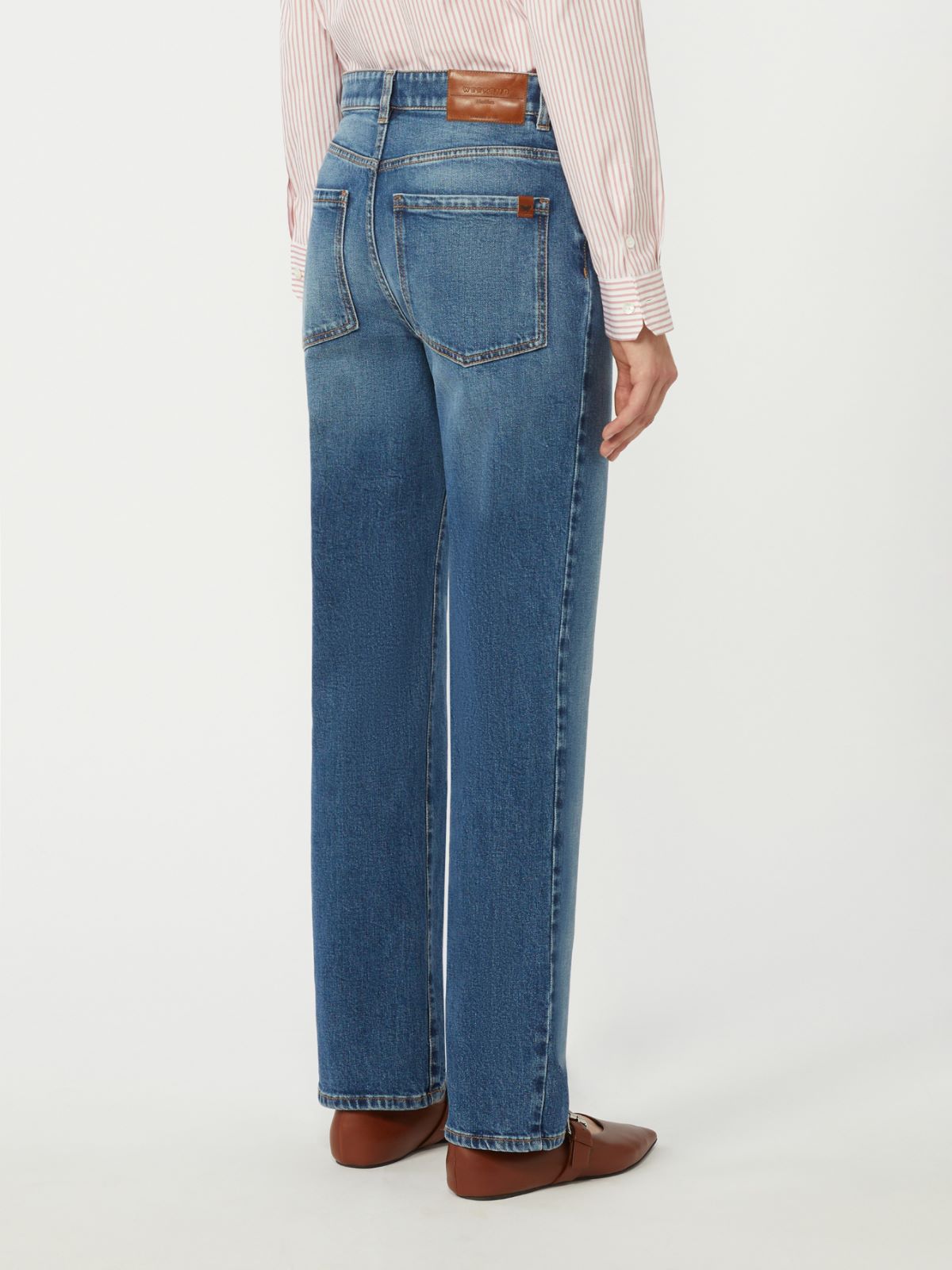 Straight-leg denim jeans - NAVY - Weekend - 3