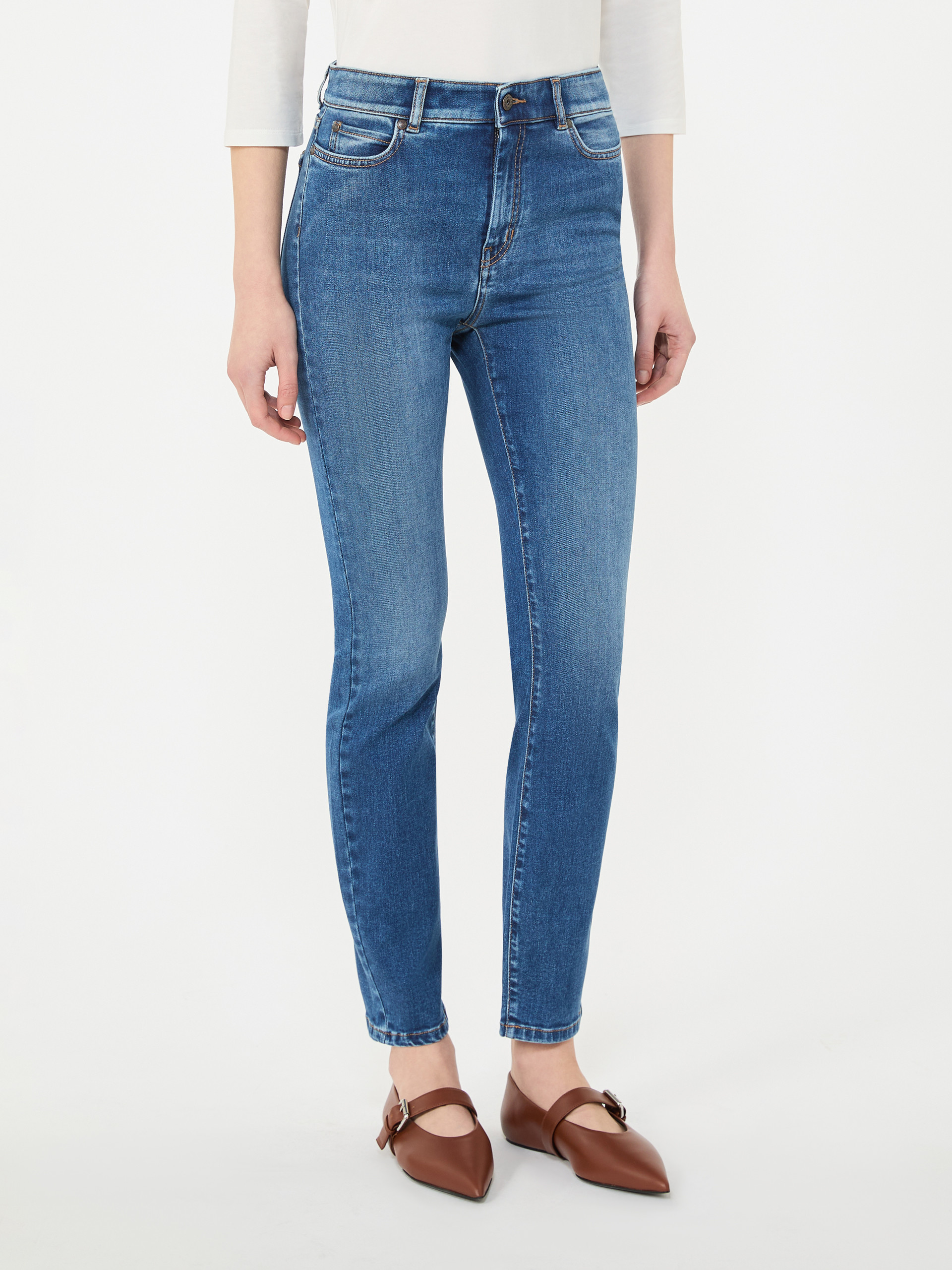 Stretch denim skinny jeans - NAVY - Weekend Max Mara - 2