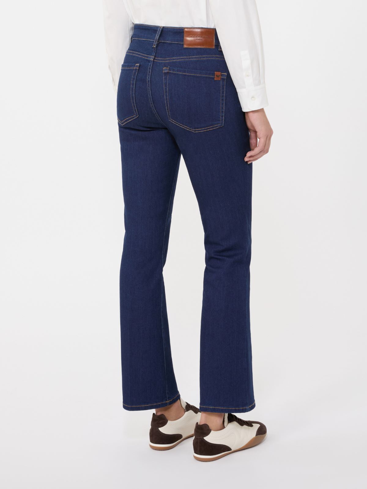Five-pocket stretch denim jeans - NAVY - Weekend - 3