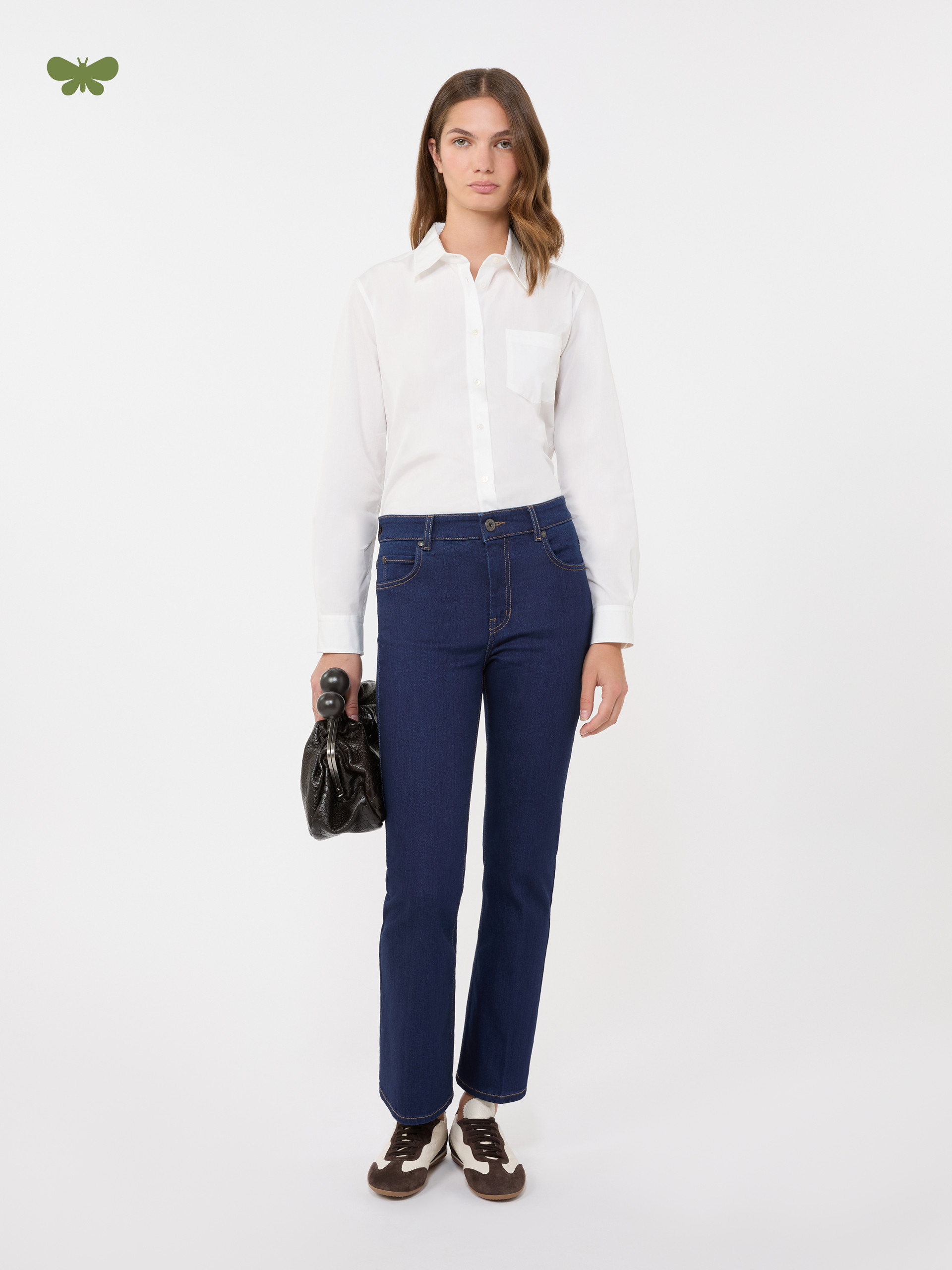Five-pocket stretch denim jeans - NAVY - Weekend Max Mara