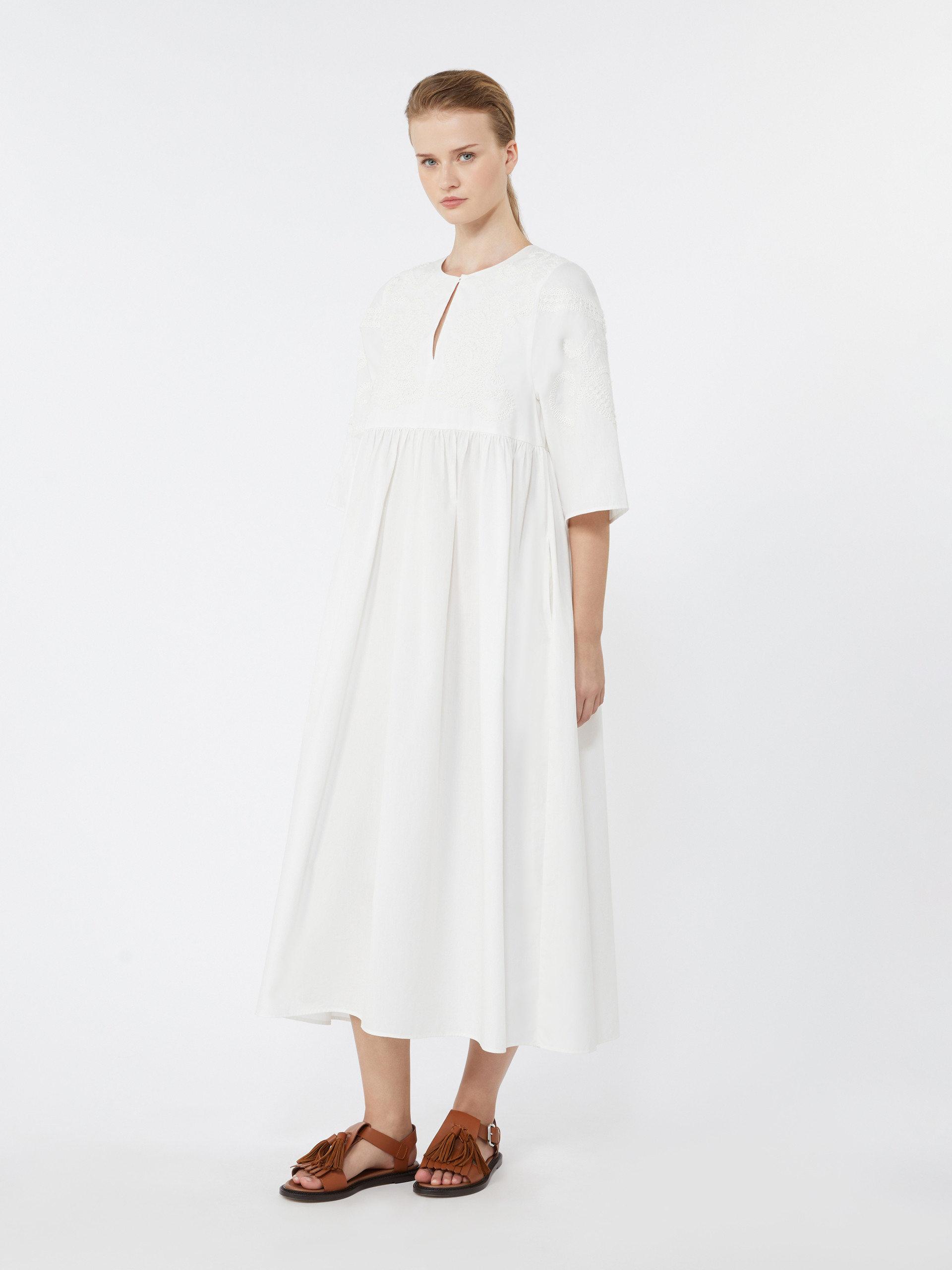 Soft cotton poplin dress - Weekend Max Mara - 2