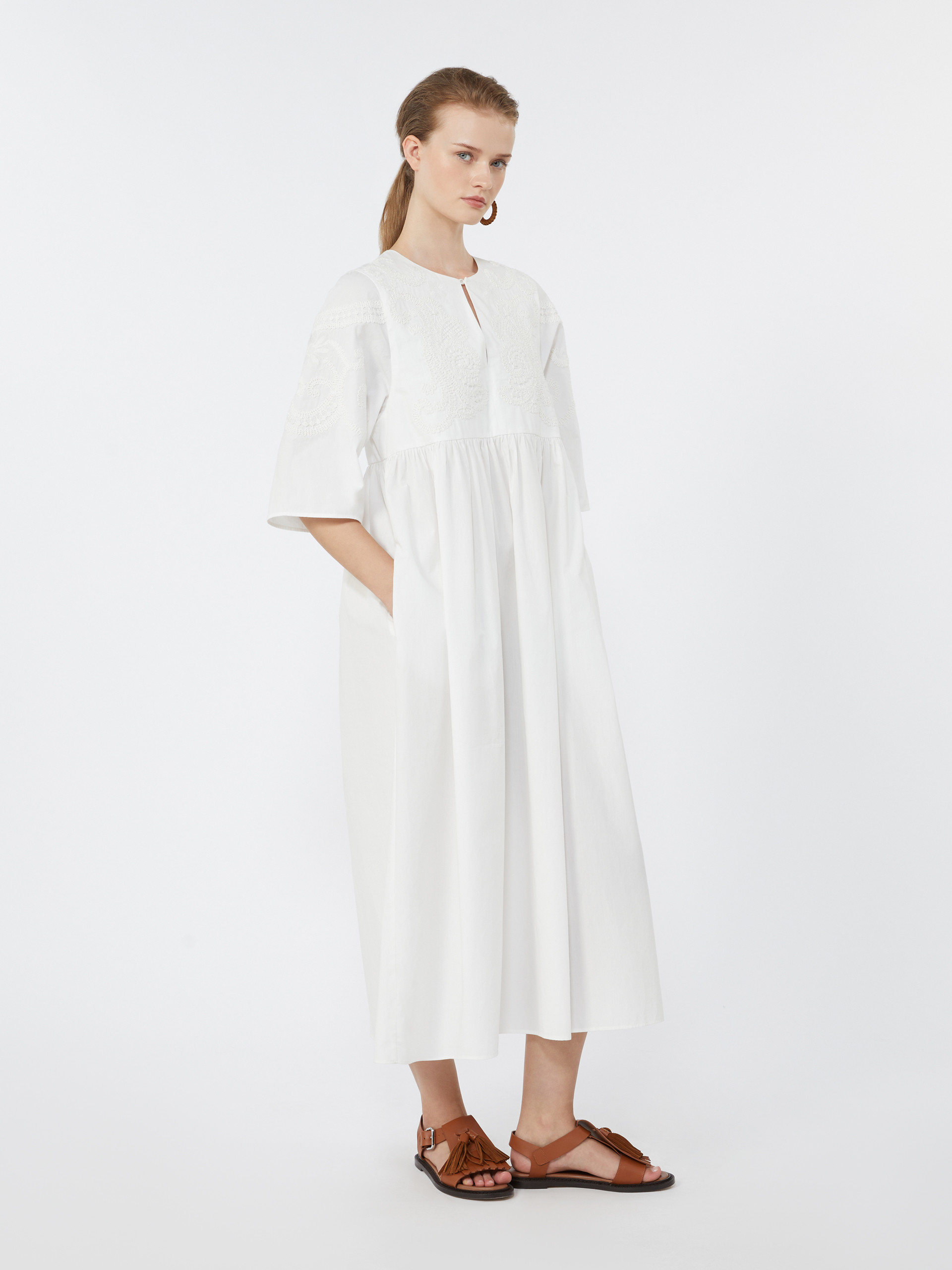 Soft cotton poplin dress - Weekend Max Mara