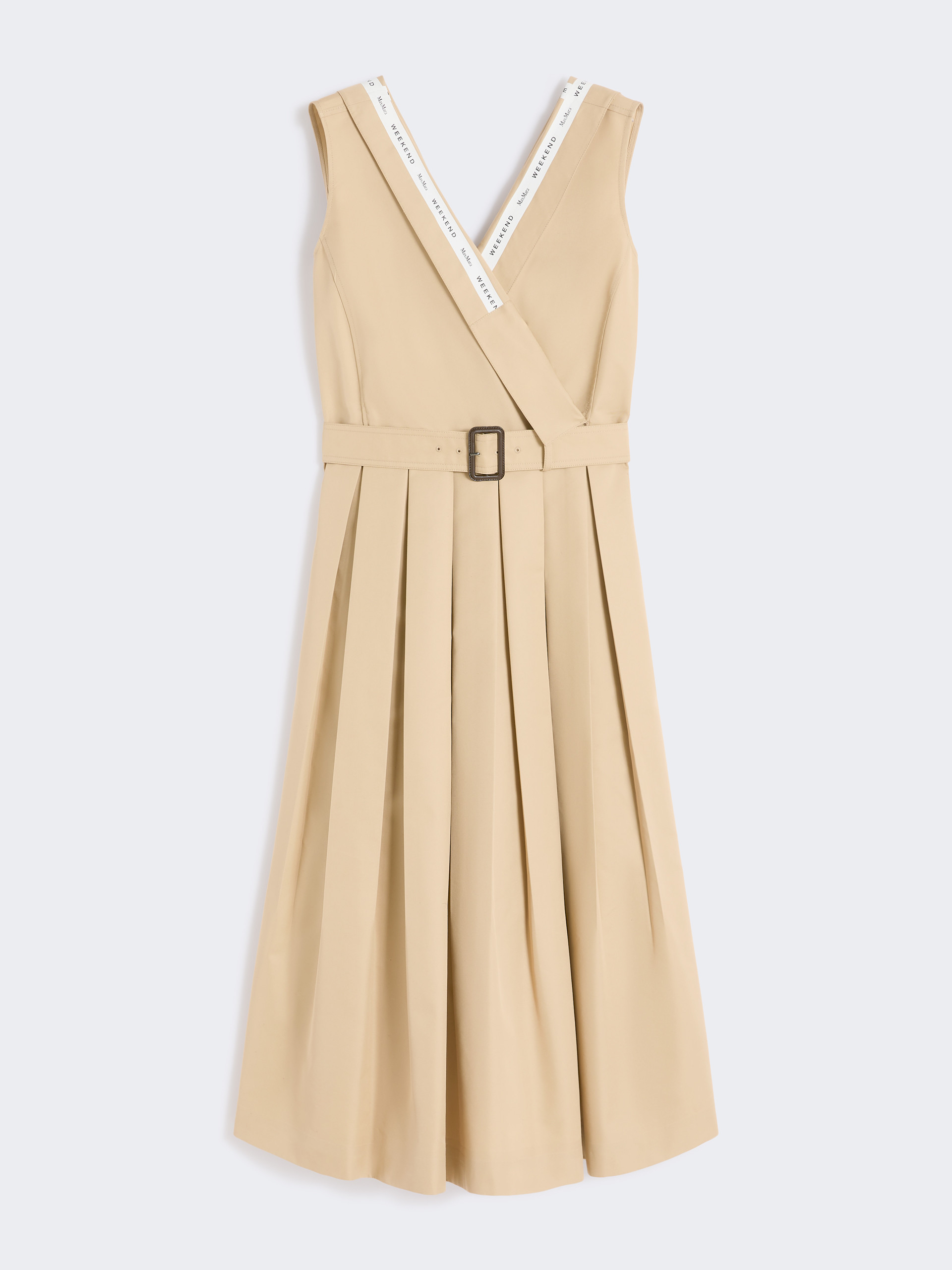 Water-repellent gabardine dress - BEIGE - Weekend Max Mara - 6
