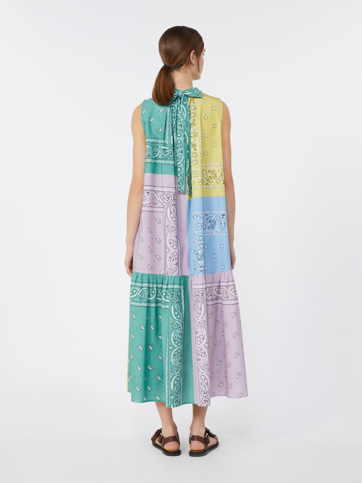 Printed cotton poplin dress - MULTICOLOUR - Weekend - 3