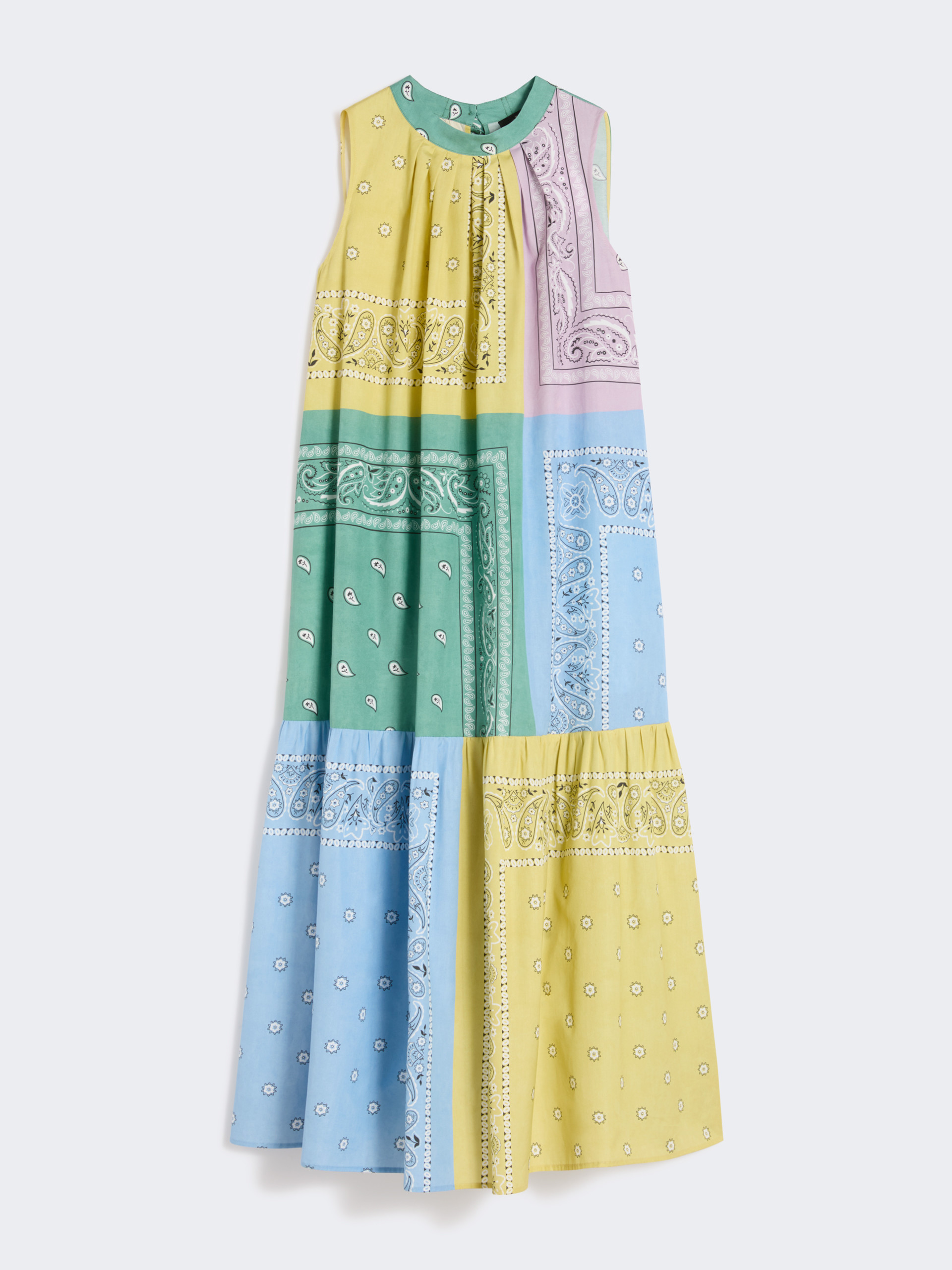 Printed cotton poplin dress - MULTICOLOUR - Weekend Max Mara - 4