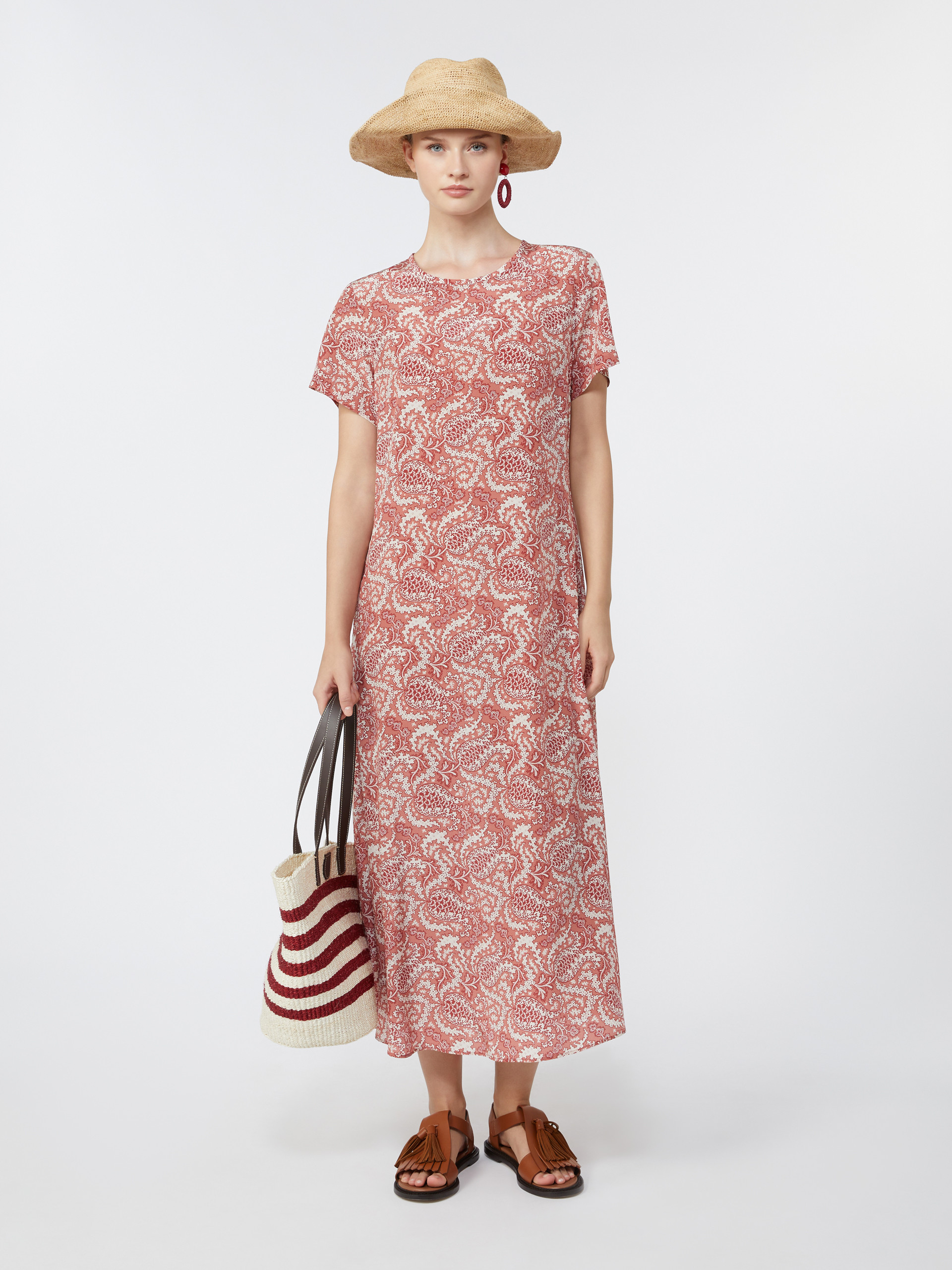 Printed silk crêpe de Chine dress - Weekend Max Mara