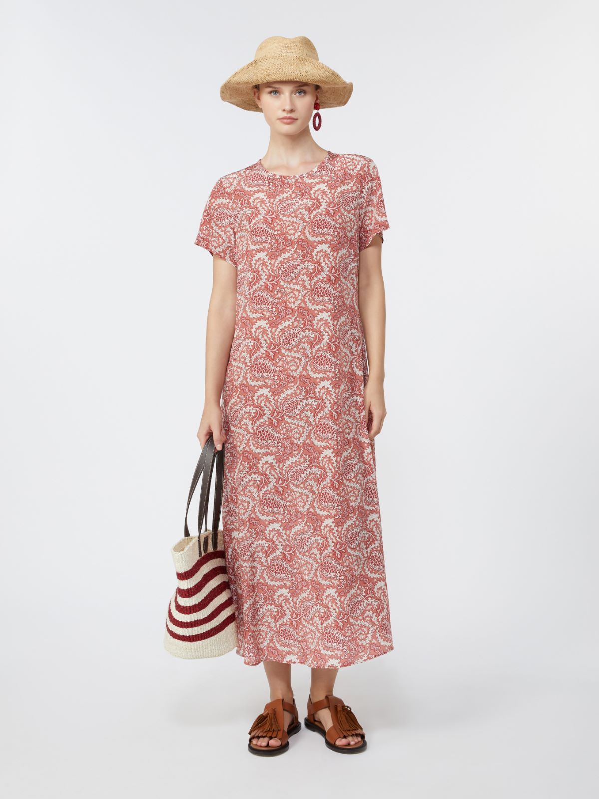 Printed silk crêpe de Chine dress - Weekend Max Mara