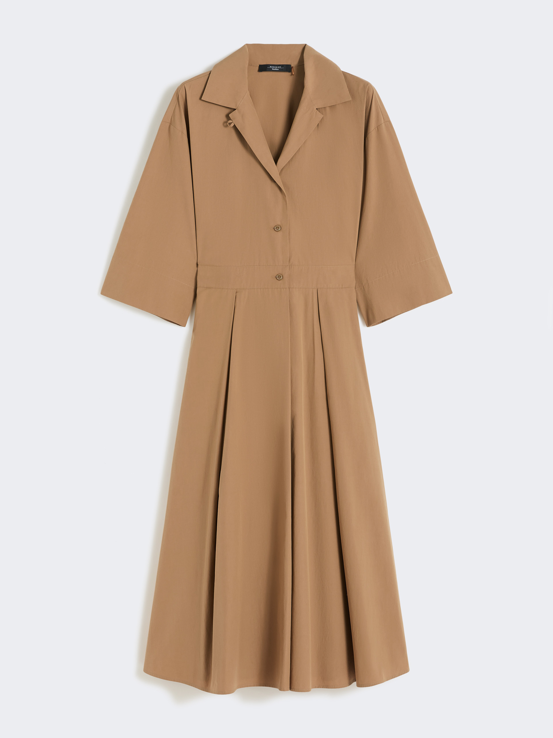 Cotton-poplin midi shirt dress - Weekend Max Mara - 5