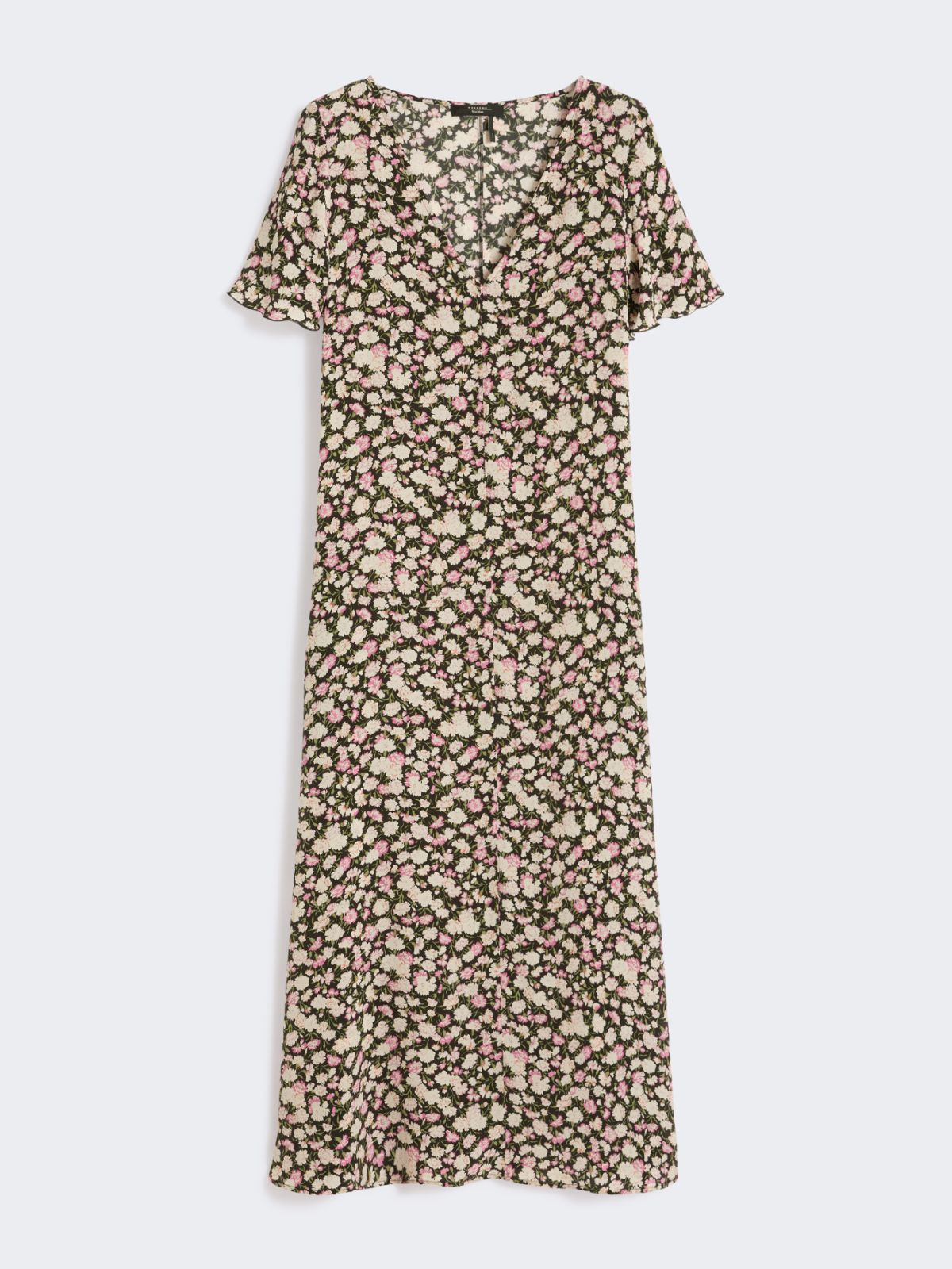 Printed crepe de chine dress - Weekend Max Mara - 4