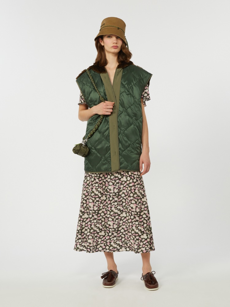 Printed crepe de chine dress - Weekend Max Mara