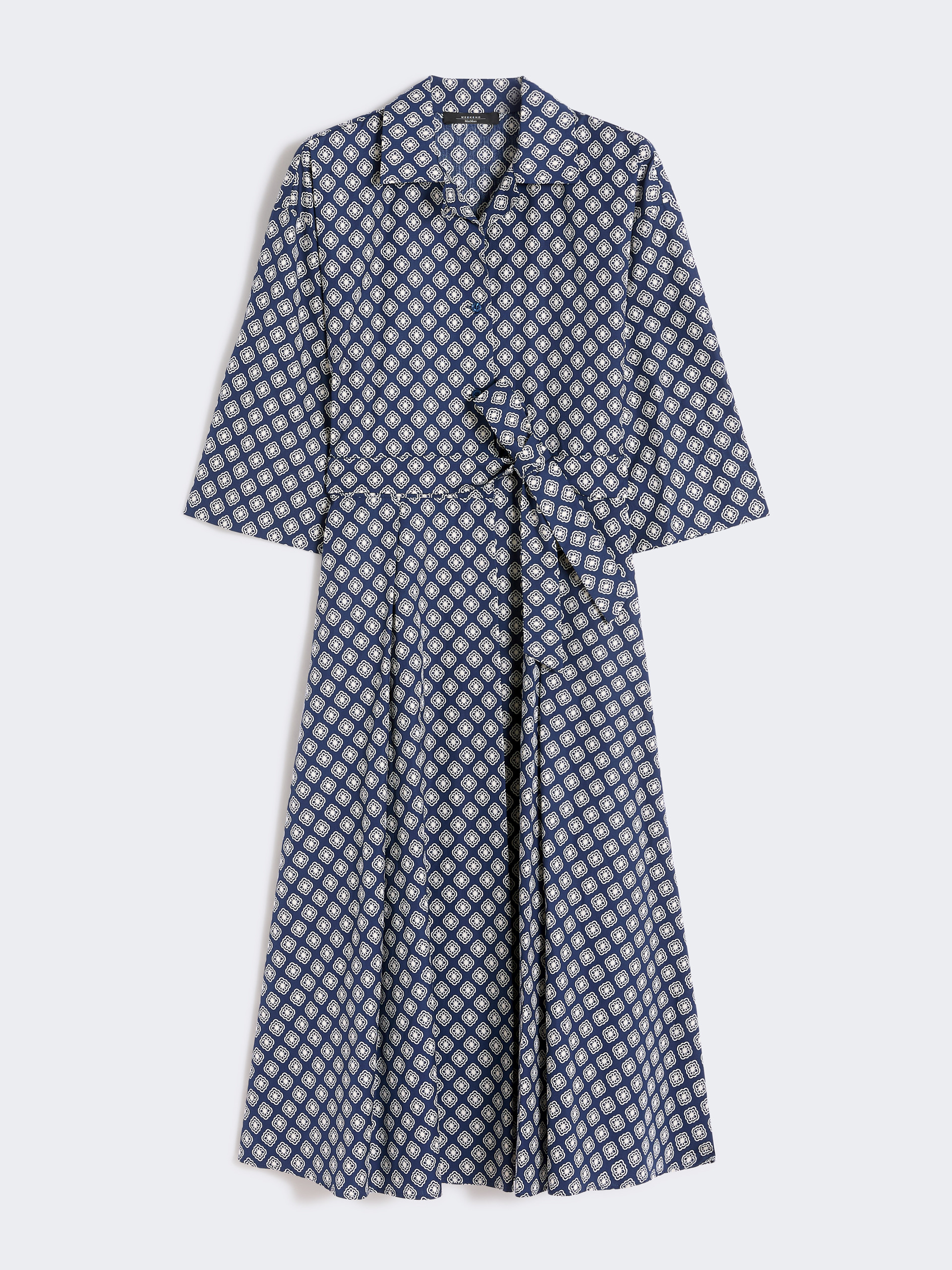 Abito in popeline di cotone stampato - Weekend Max Mara - 5
