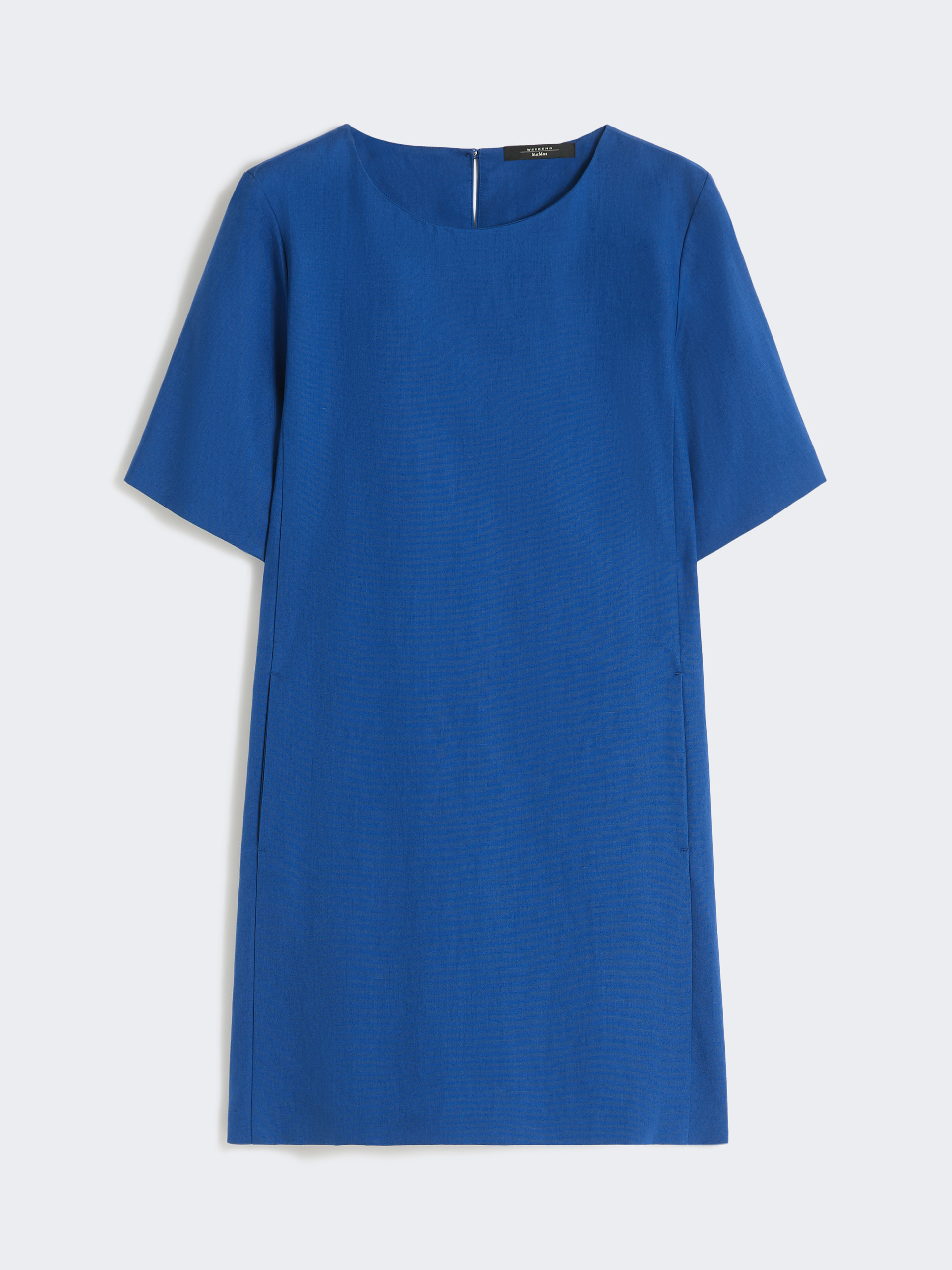 Abito corto in canvas di cotone e lino - Weekend Max Mara - 6