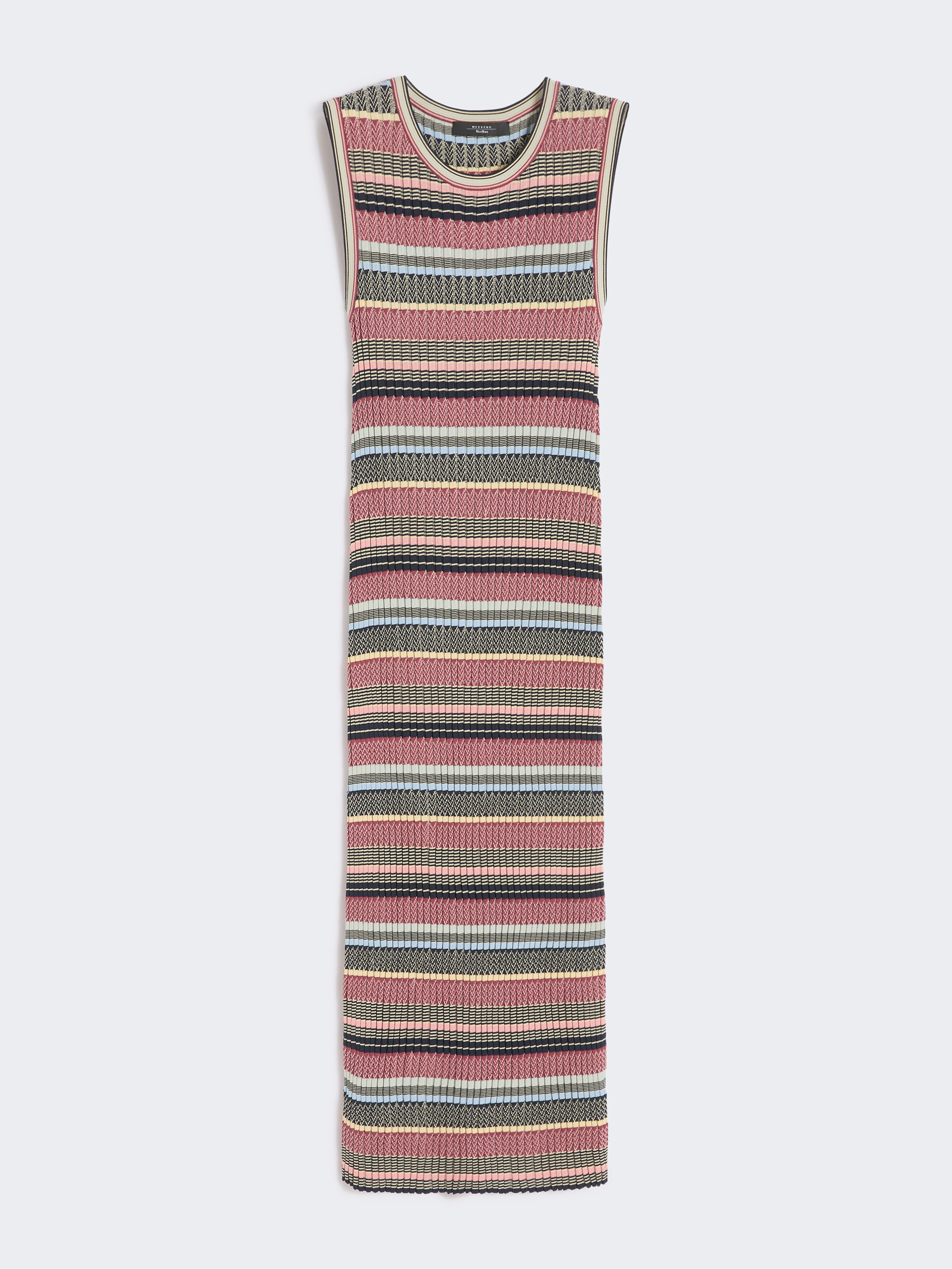 Viscose yarn midi dress - MULTICOLOUR - Weekend Max Mara - 5