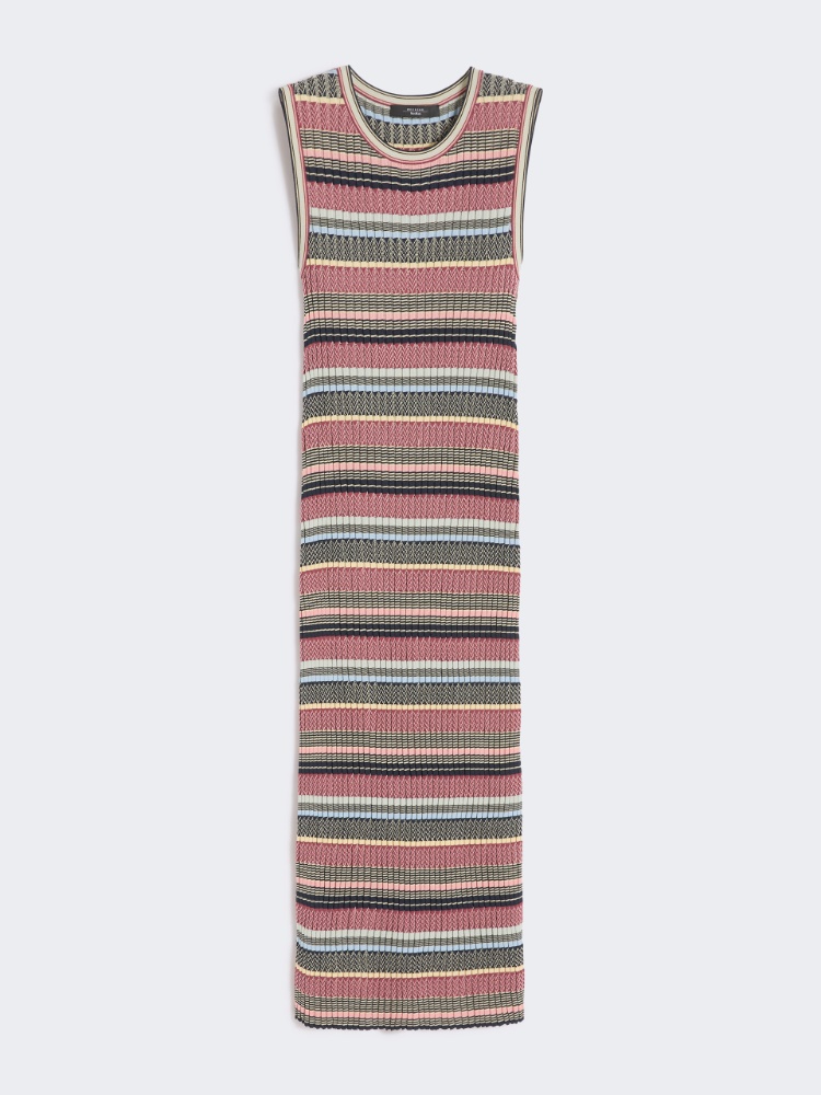 Abito longuette in filato di viscosa - MULTICOLOR - Weekend - 6