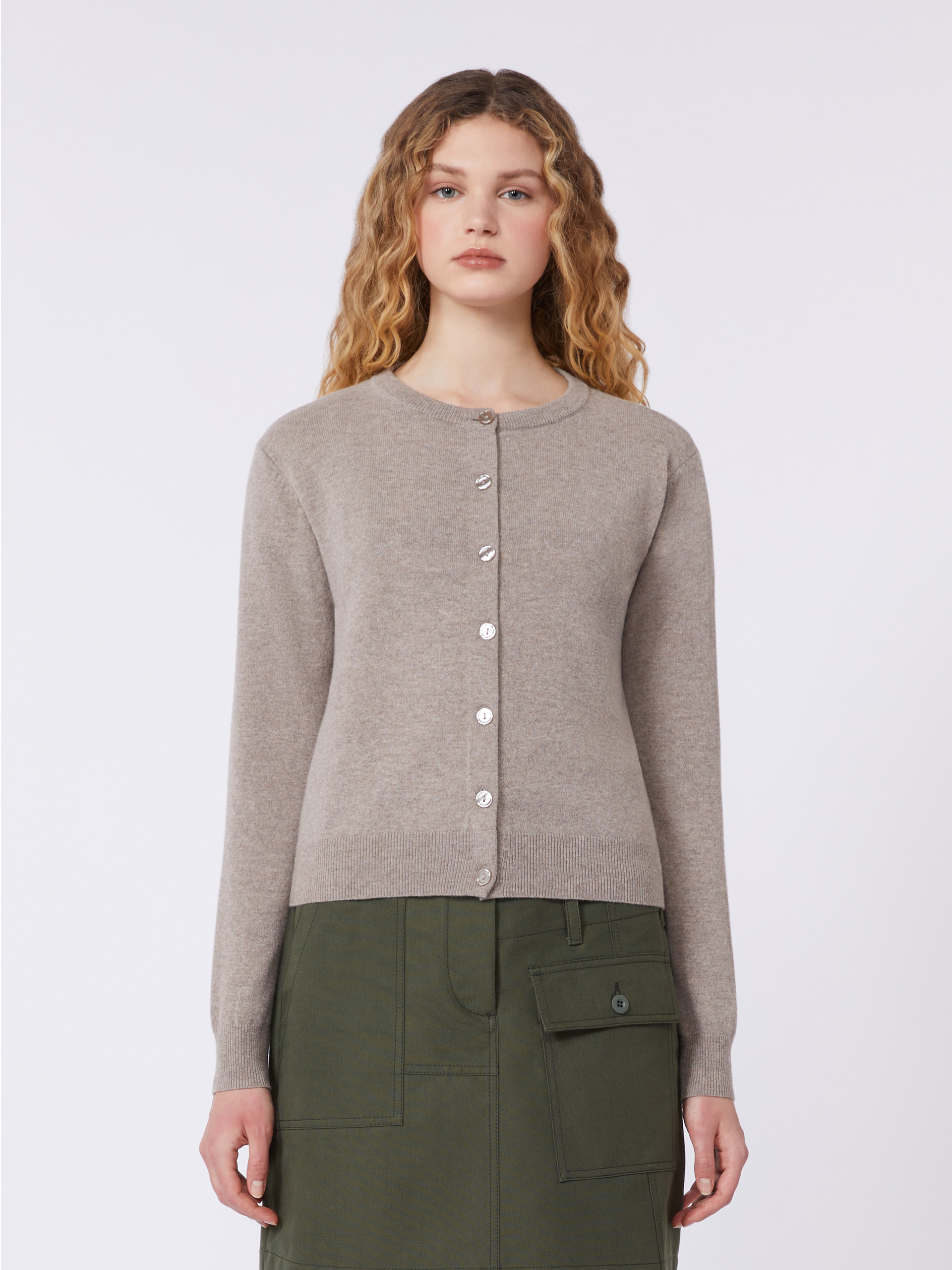 Wool and cashmere cardigan - TURTLEDOVE - Weekend Max Mara - 2
