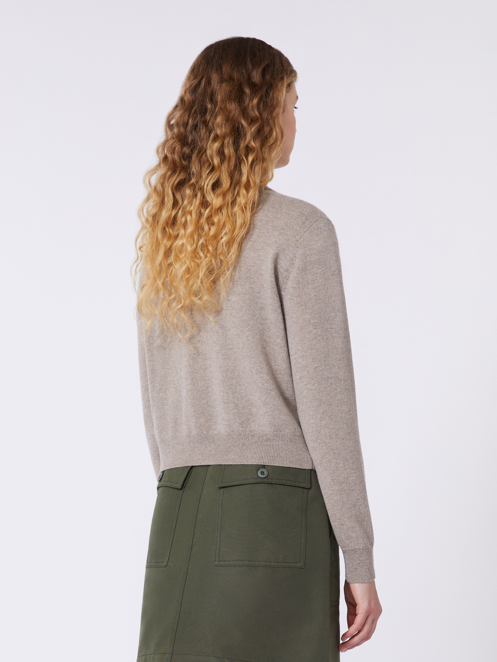 Wool and cashmere cardigan - TURTLEDOVE - Weekend Max Mara - 3