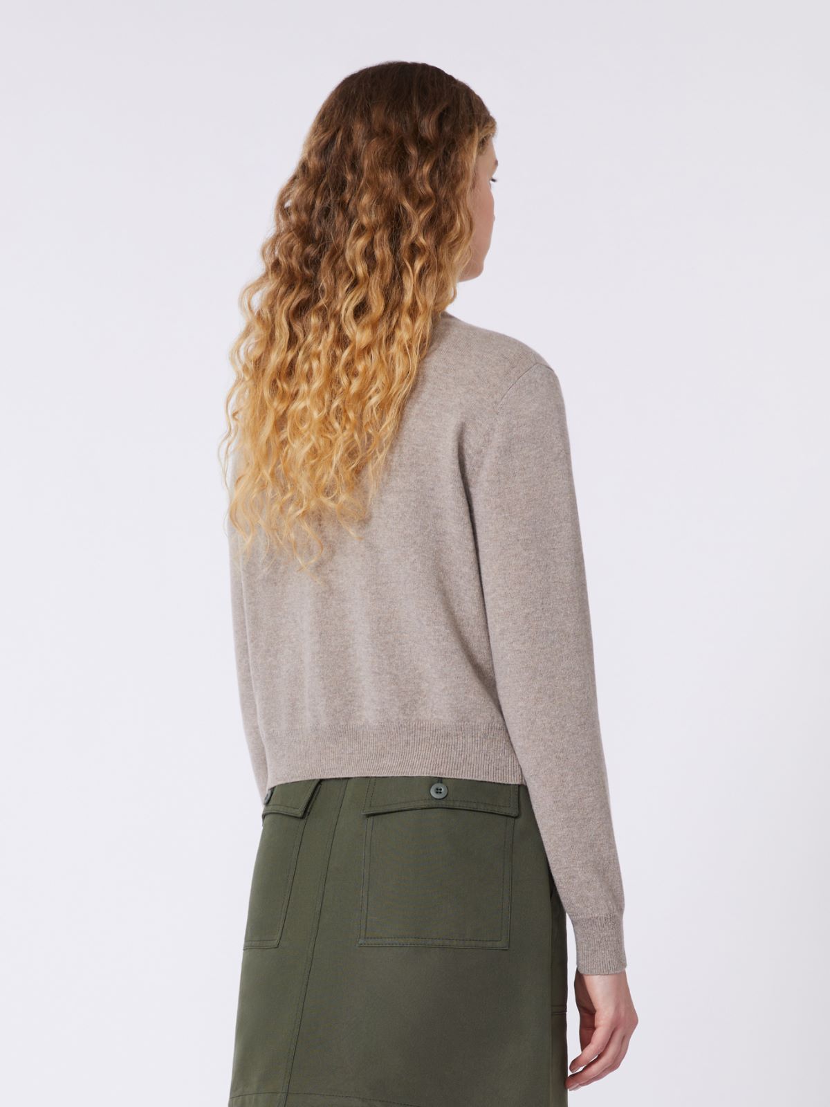 Wool and cashmere cardigan - TURTLEDOVE - Weekend - 3