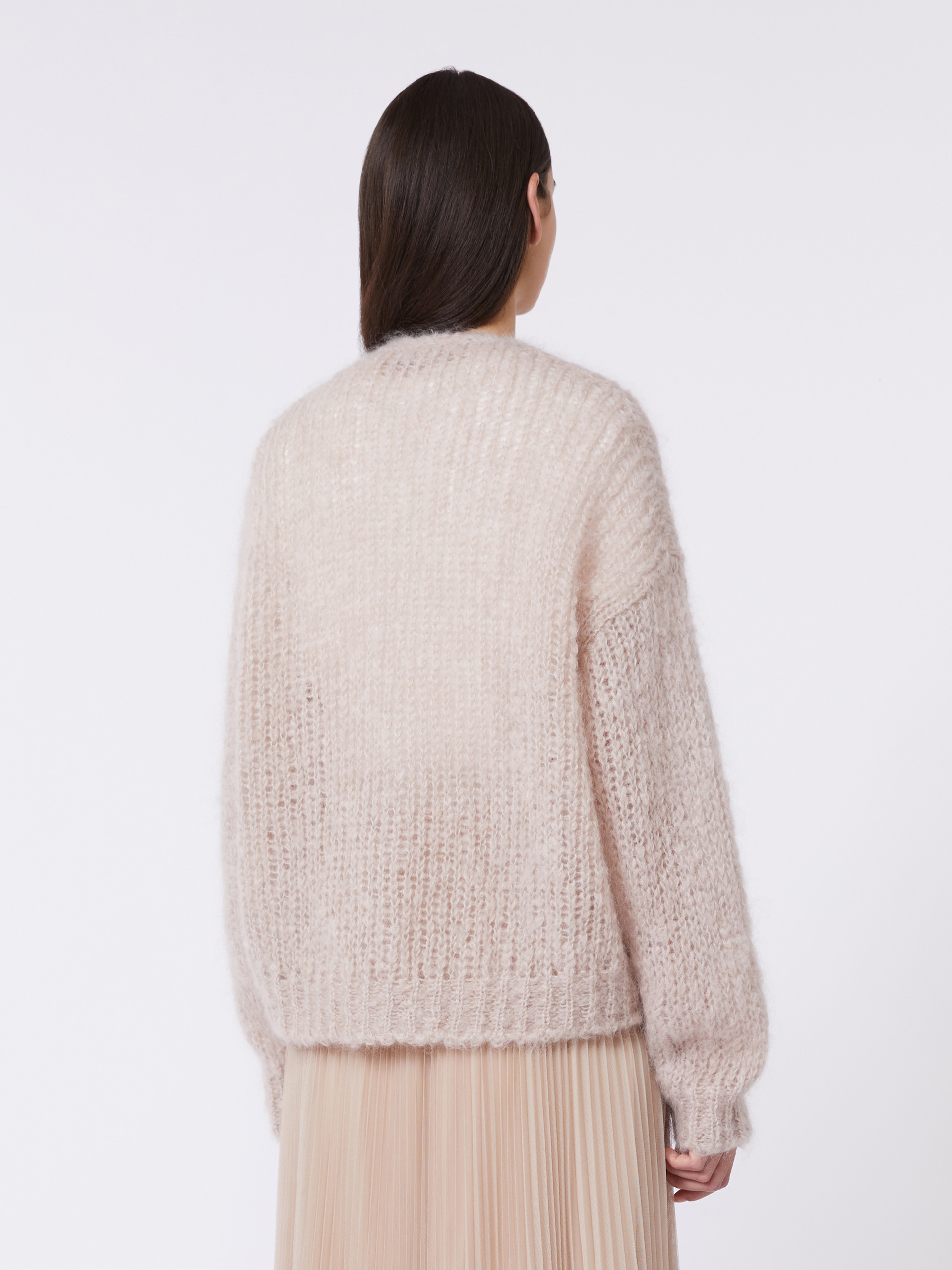 Mohair cardigan - SAND - Weekend Max Mara - 3