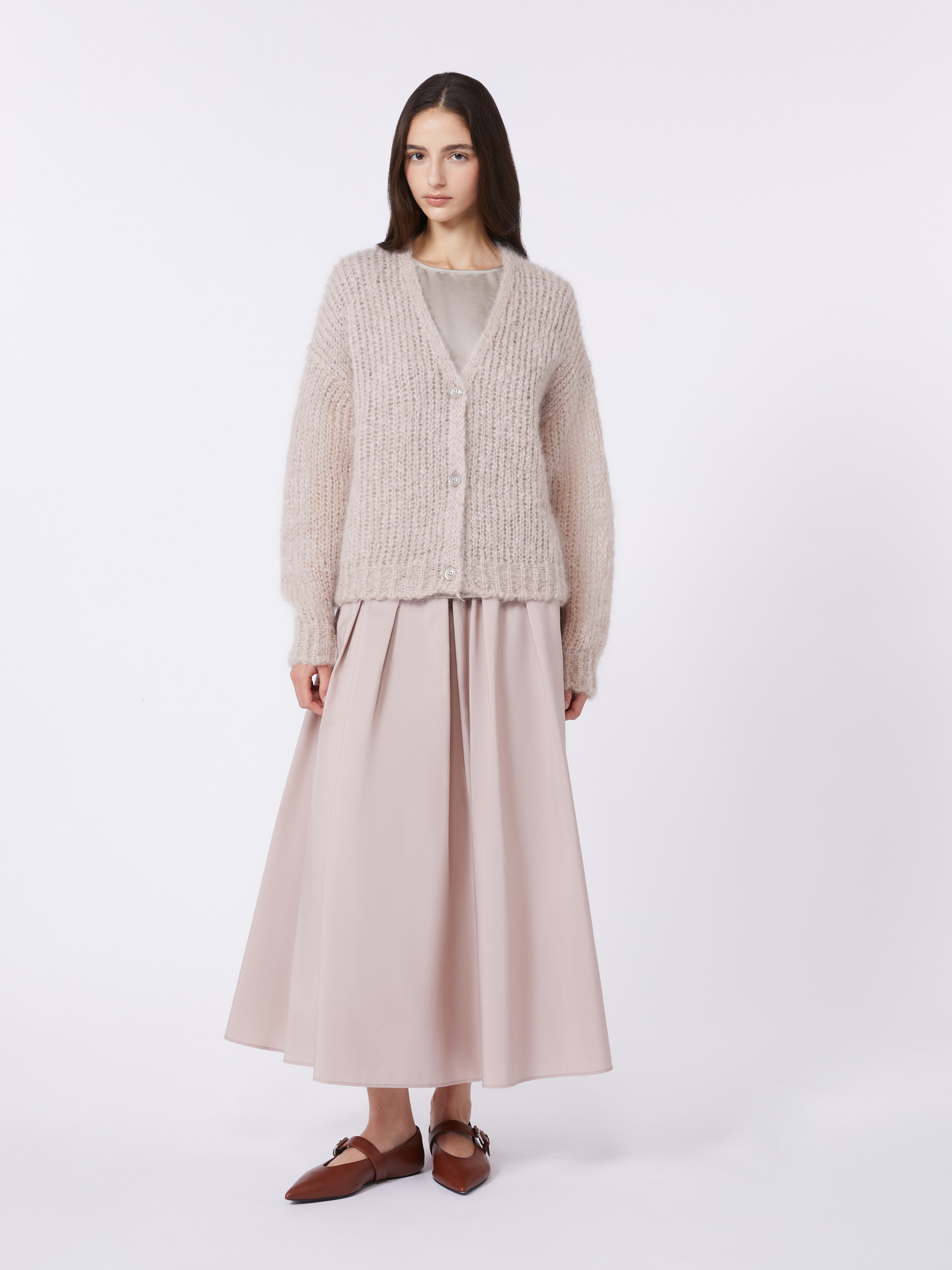 Mohair cardigan - SAND - Weekend Max Mara