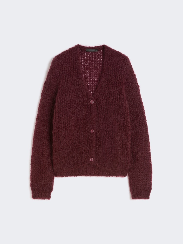 Mohair cardigan - BORDEAUX - Weekend - 6