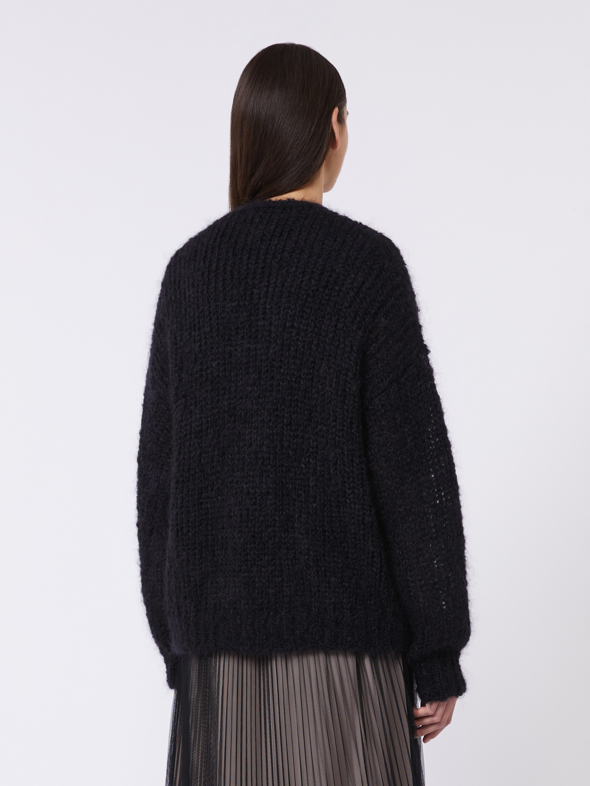 Mohair cardigan - BLACK - Weekend Max Mara - 3
