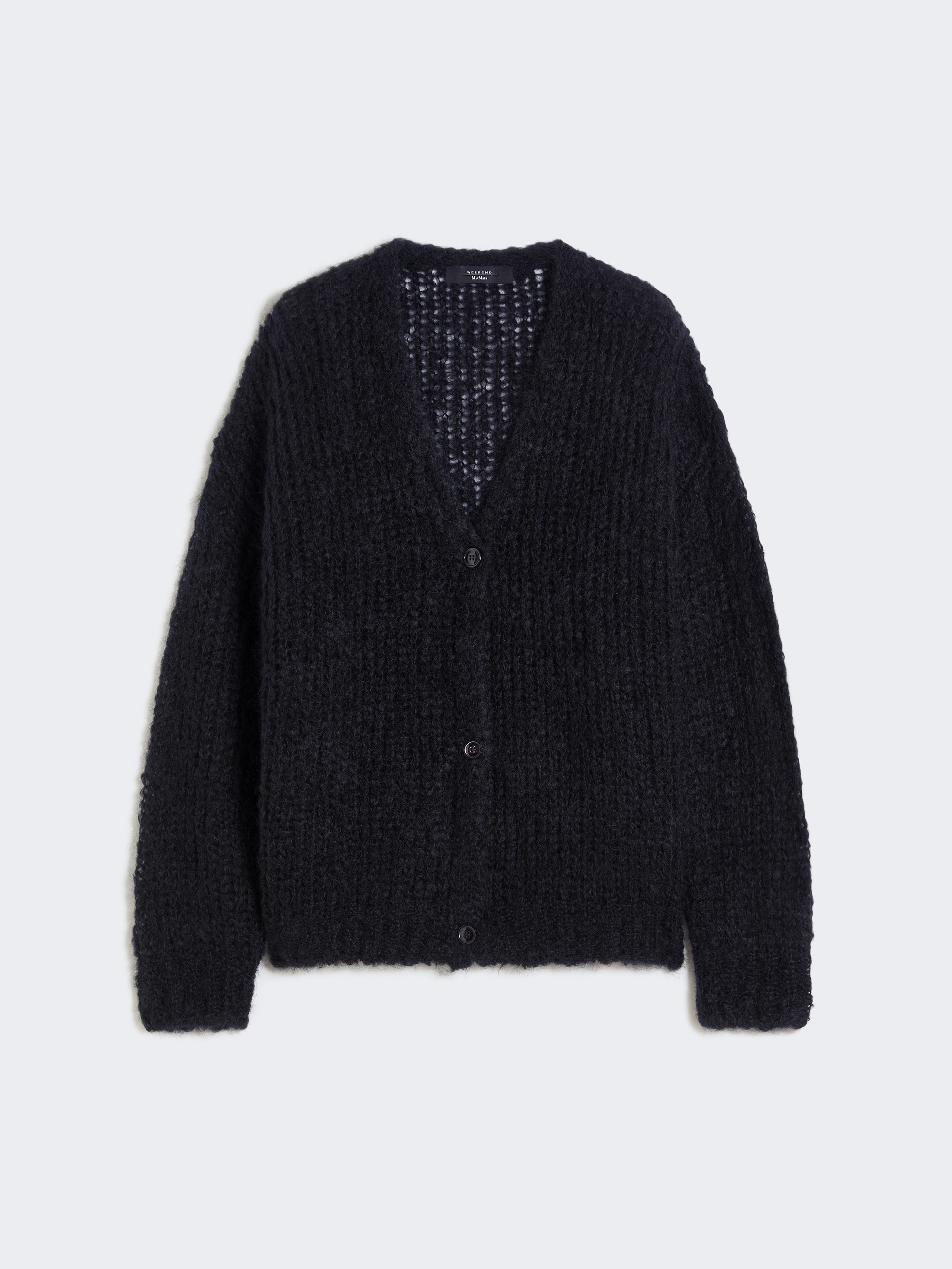Mohair cardigan - BLACK - Weekend Max Mara - 5