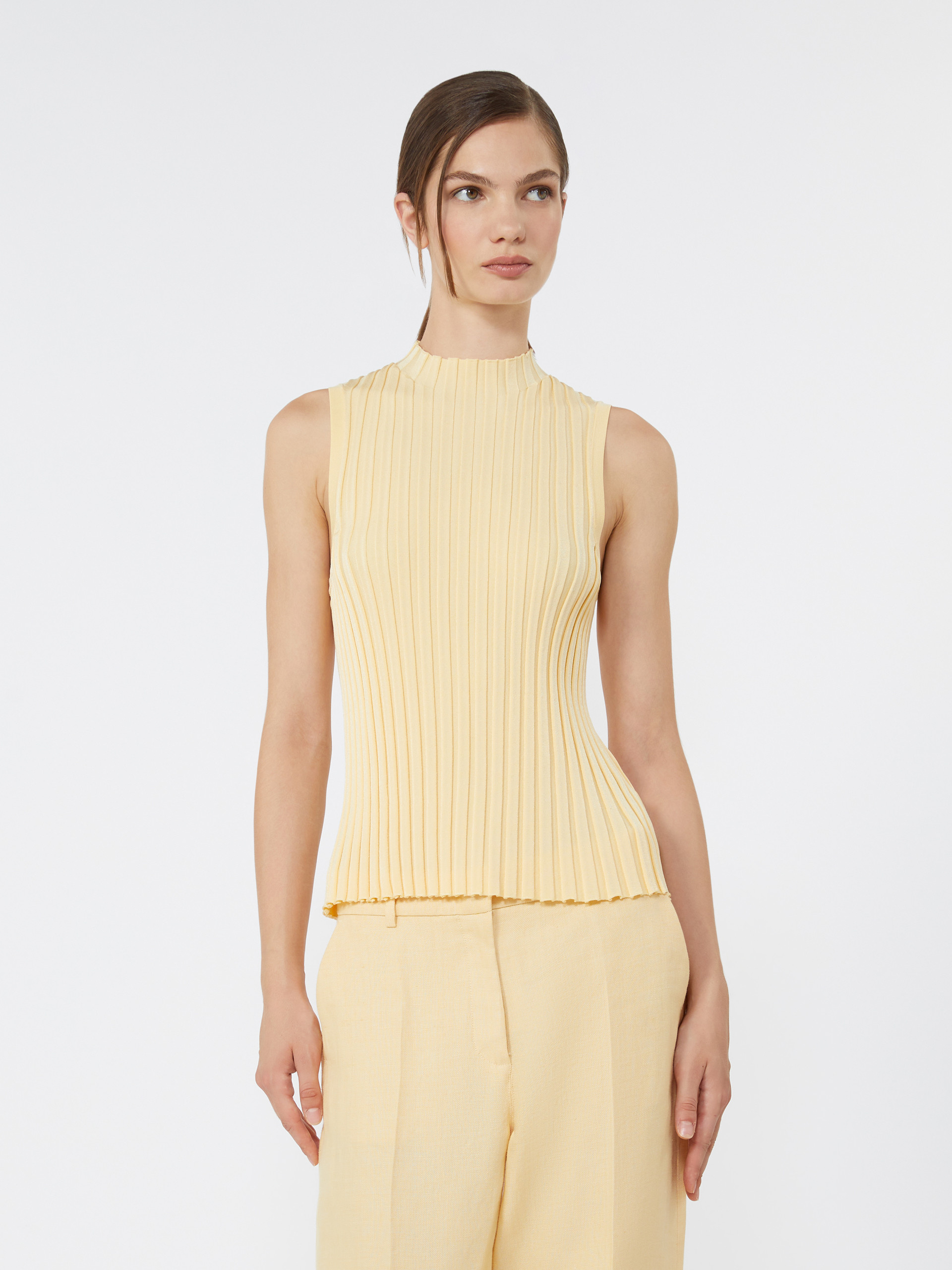 Stretch viscose yarn jumper - Weekend Max Mara - 2