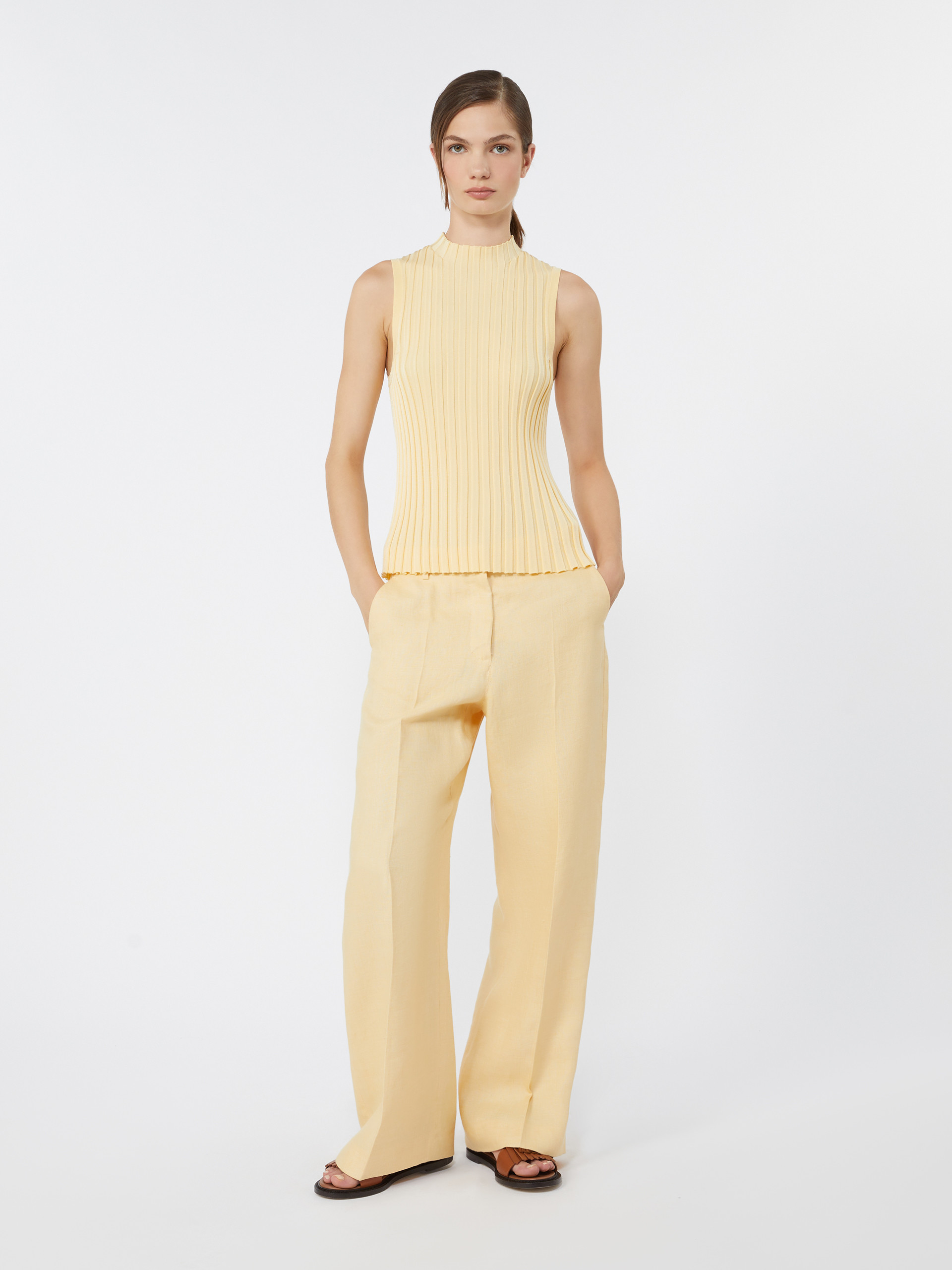 Stretch viscose yarn jumper - Weekend Max Mara