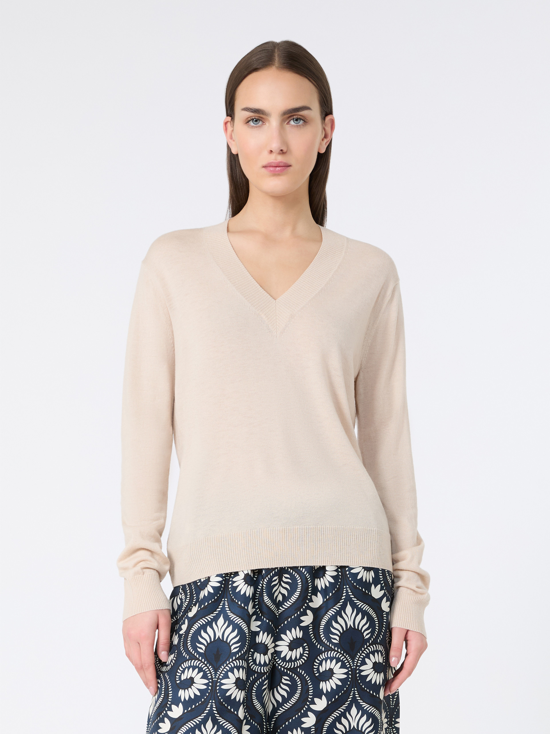 Wool and cashmere sweater - BEIGE - Weekend Max Mara - 2