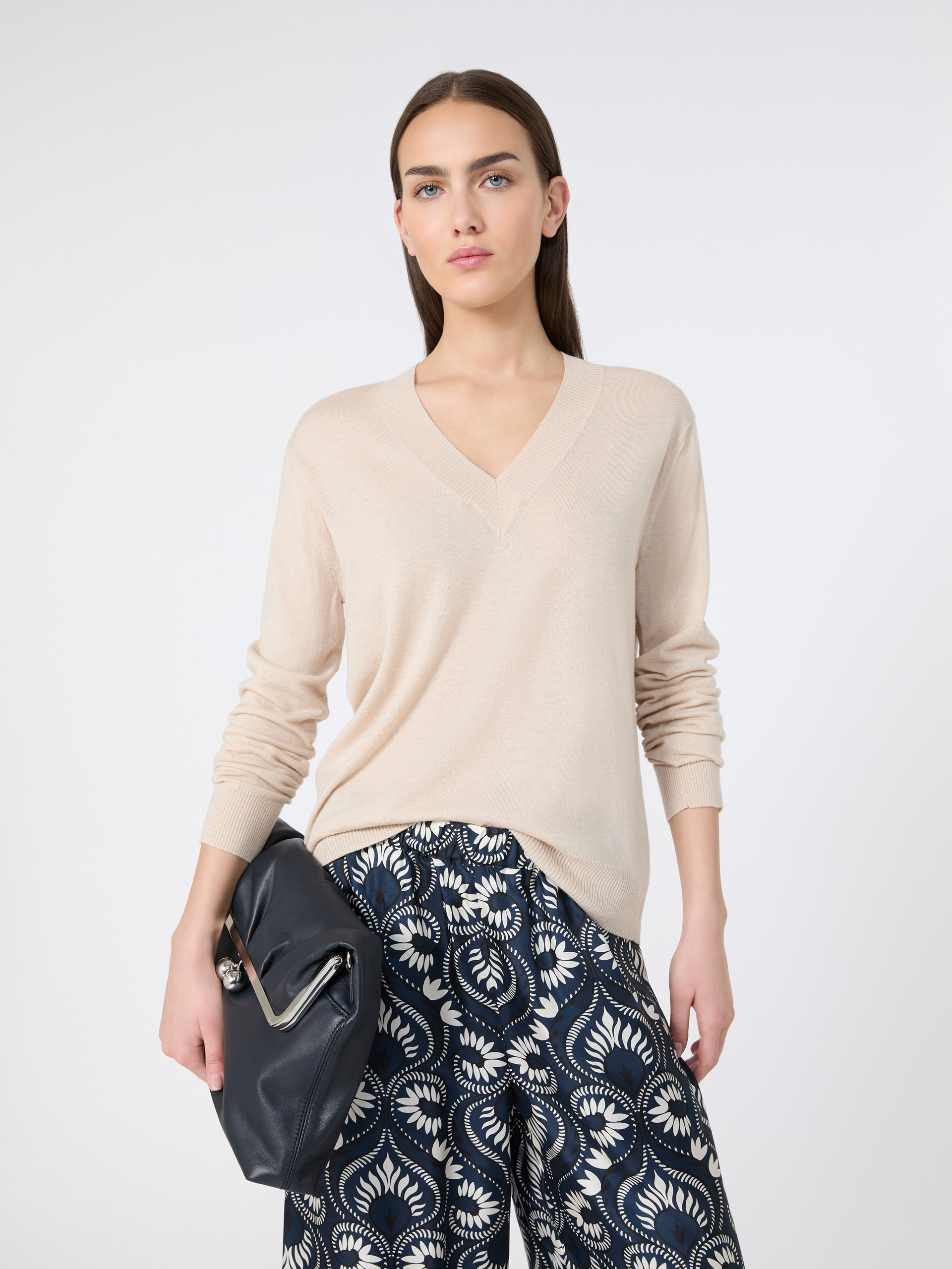 Wool and cashmere sweater - BEIGE - Weekend Max Mara - 4