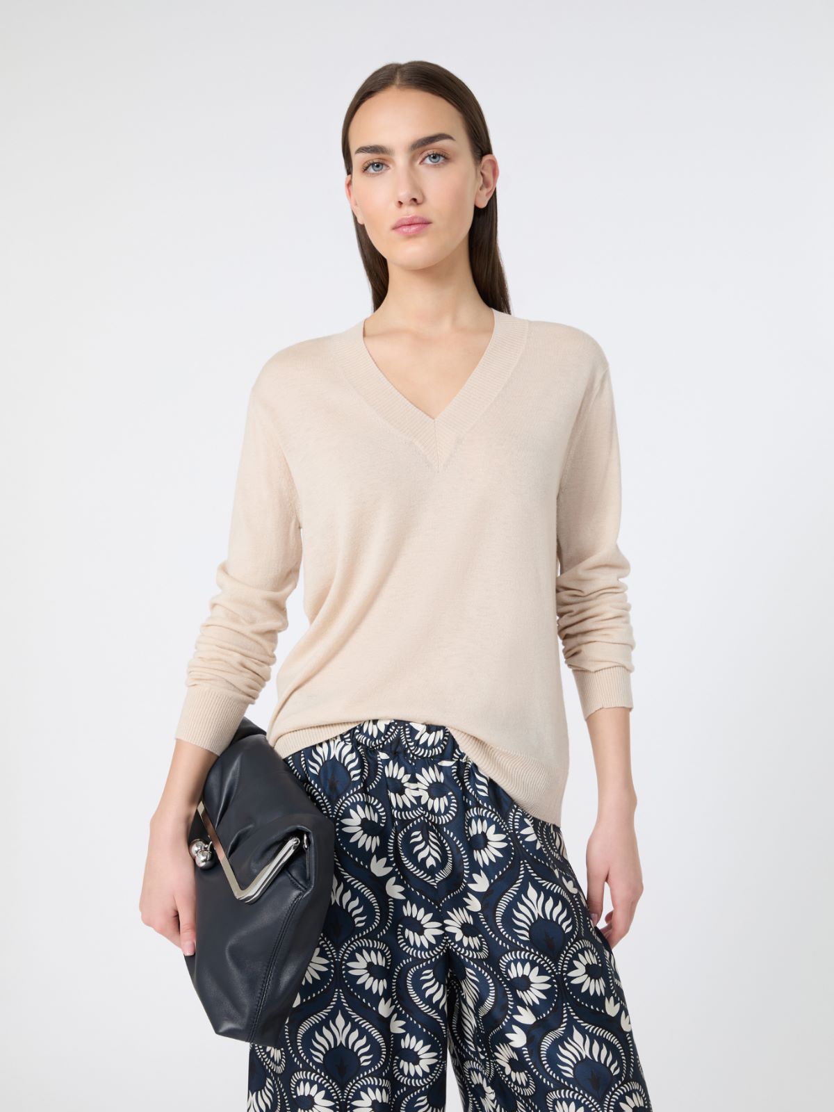 Wool and cashmere sweater - BEIGE - Weekend - 4