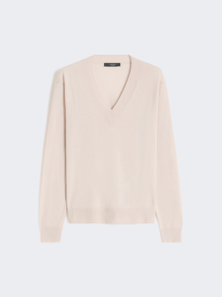 Wool and cashmere sweater - BEIGE - Weekend - 6