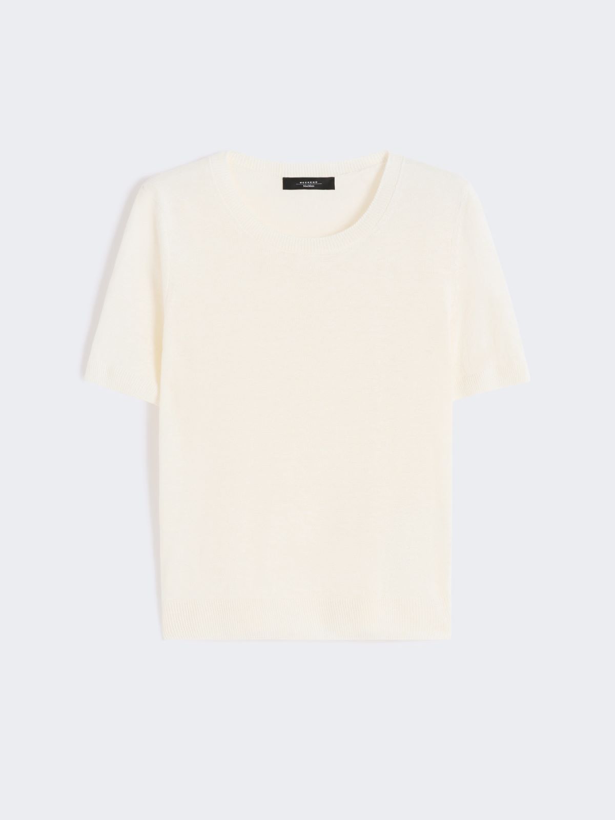 Linen yarn basic jumper - ECRU - Weekend - 6