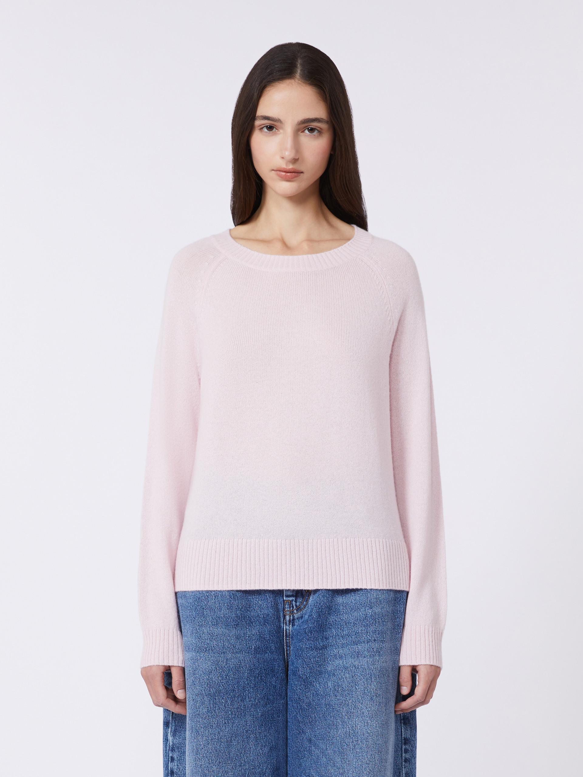 Cashmere crew-neck sweater - PINK - Weekend Max Mara - 2