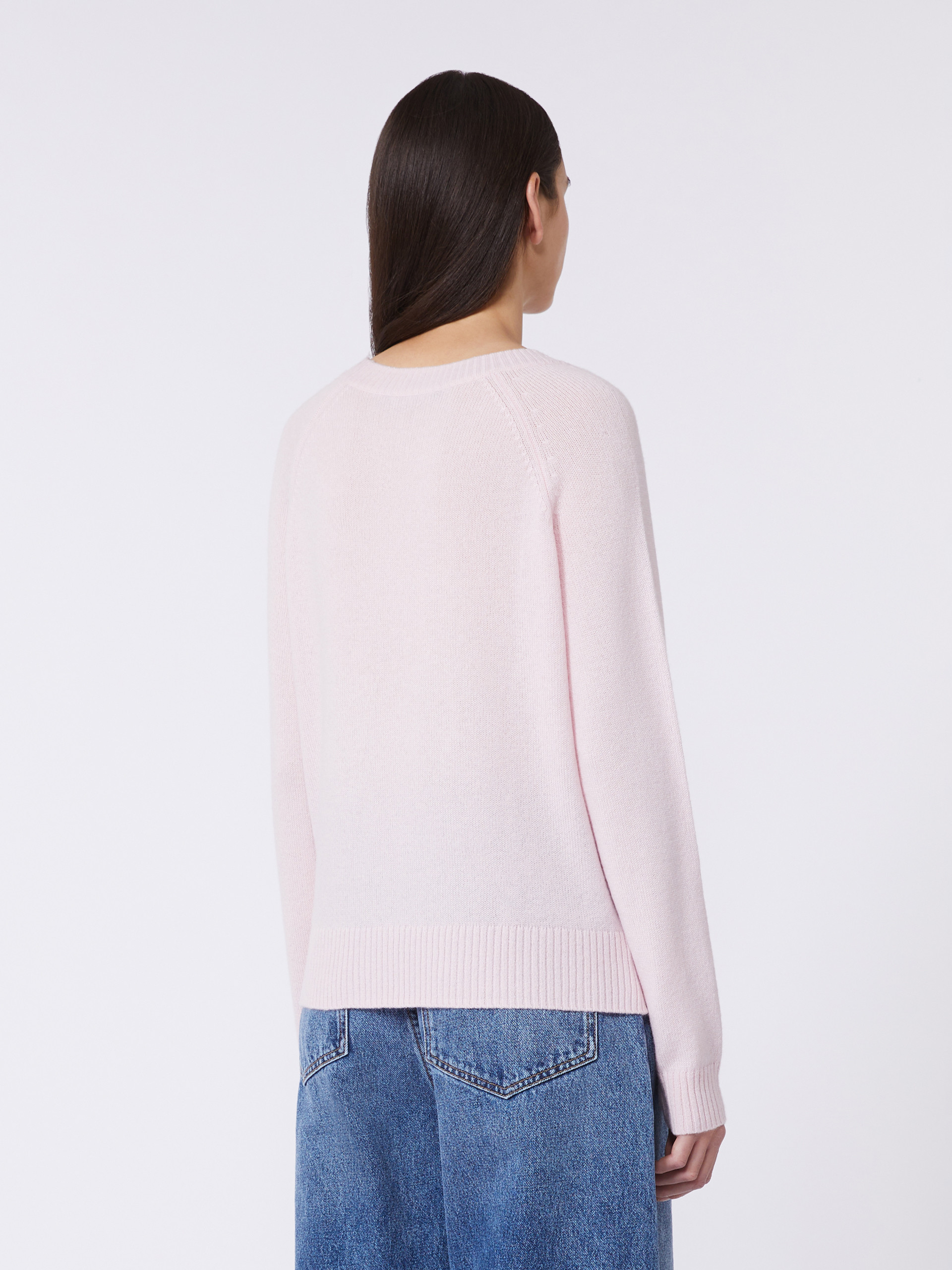 Cashmere crew-neck sweater - PINK - Weekend Max Mara - 3