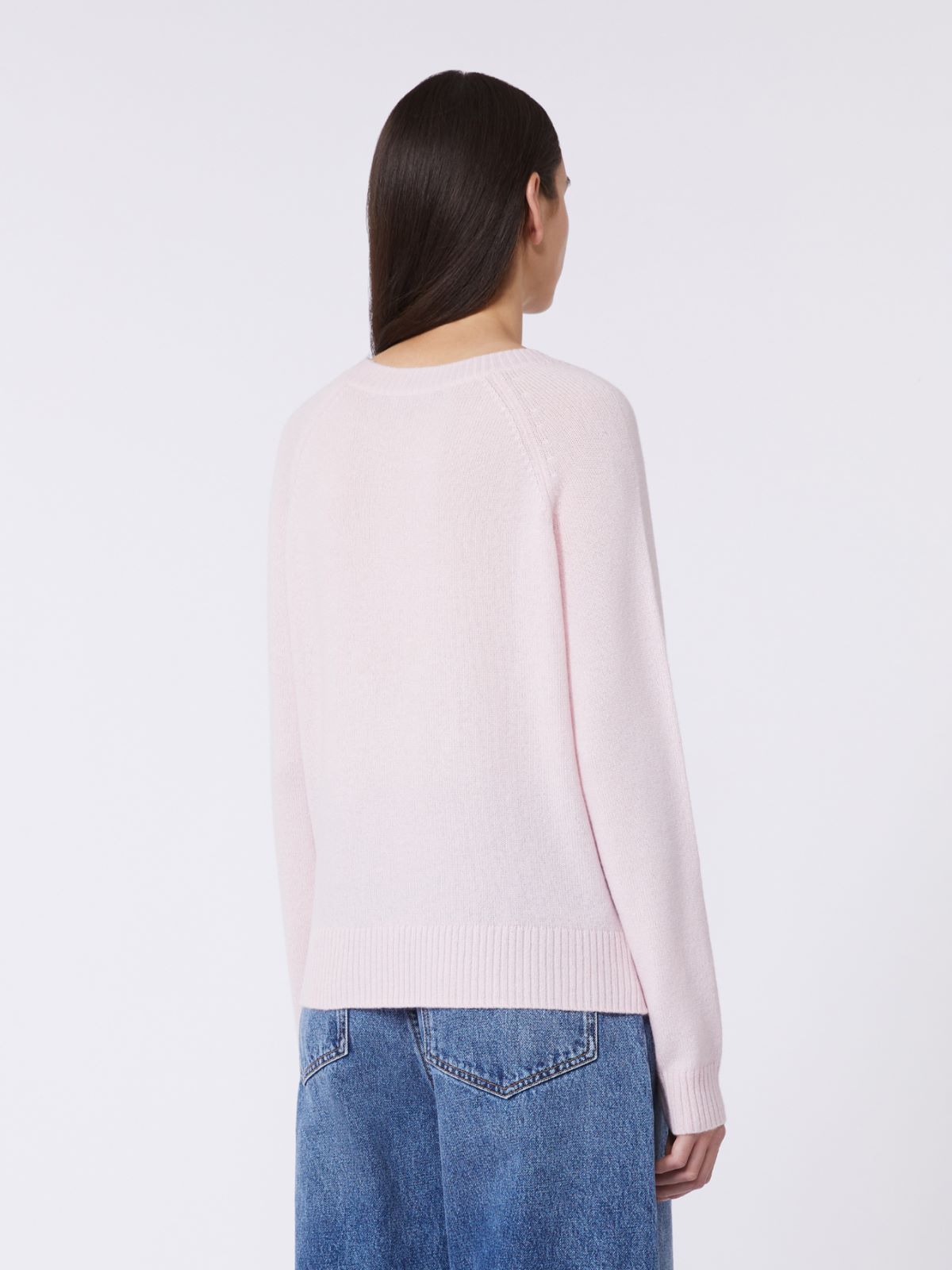 Cashmere crew-neck sweater - PINK - Weekend - 3