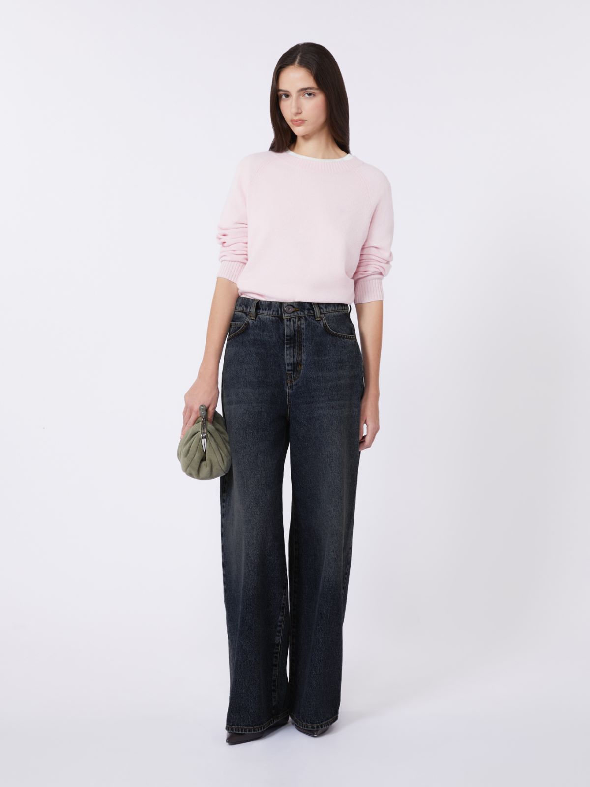 Cashmere crew-neck sweater - PINK - Weekend