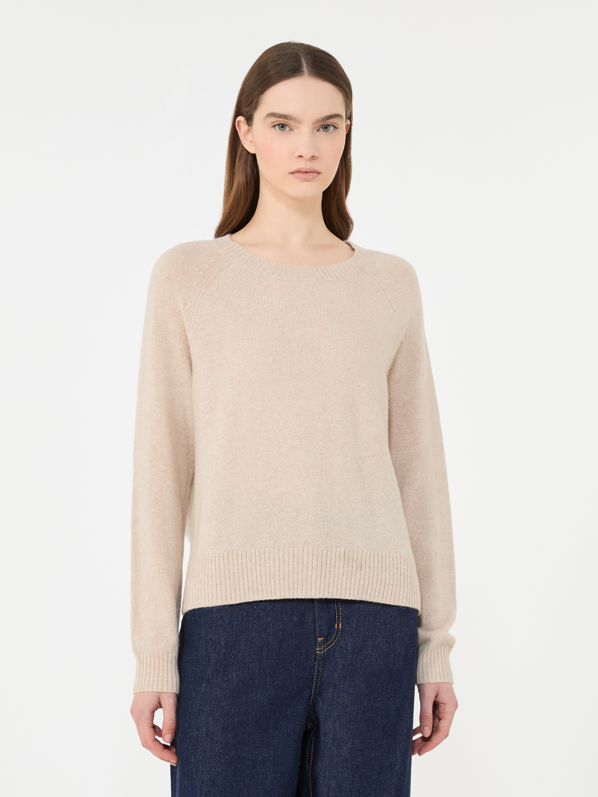 Cashmere crew-neck sweater - SAND - Weekend Max Mara - 2
