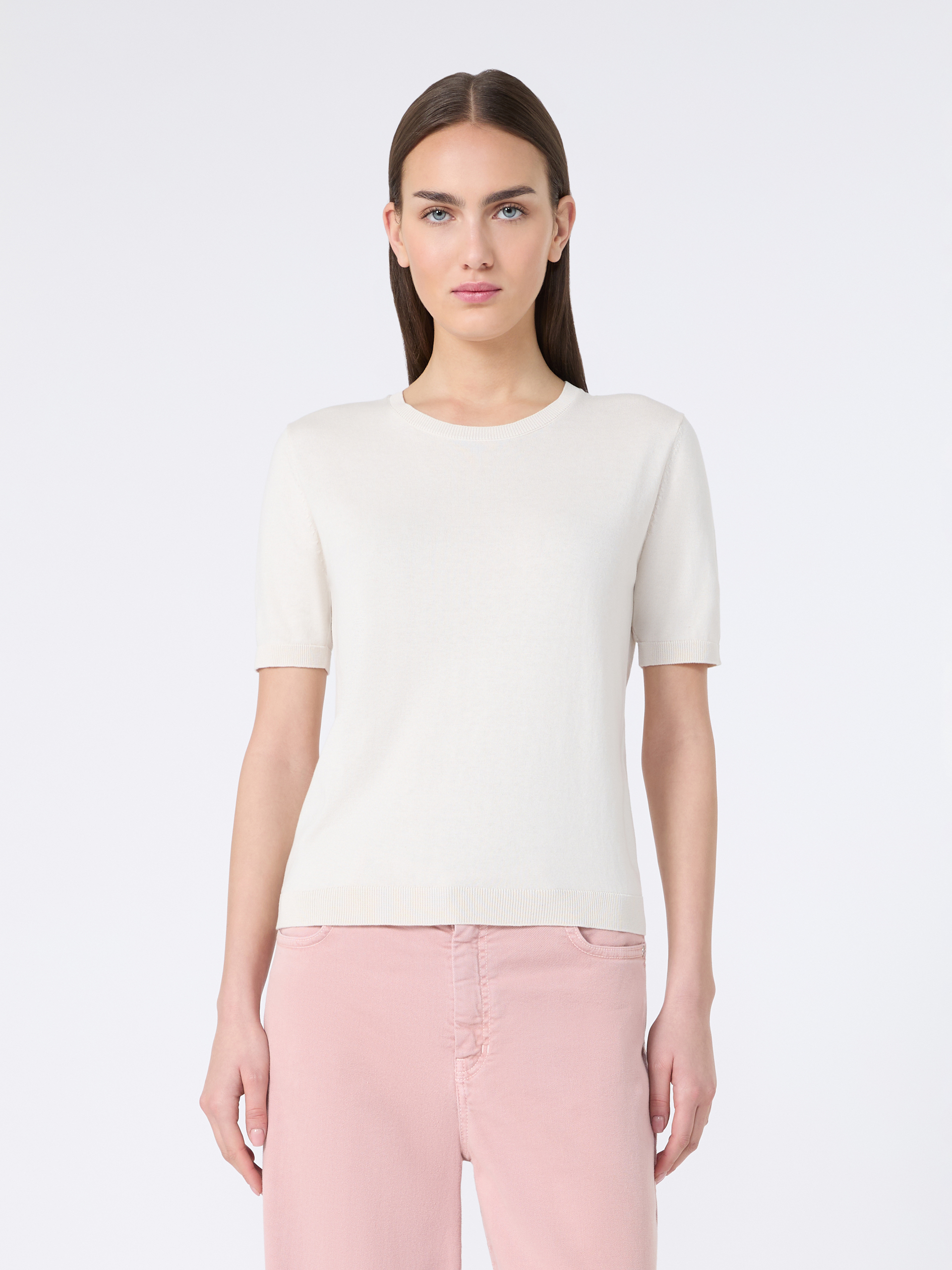 Silk and cotton jumper - Weekend Max Mara - 2