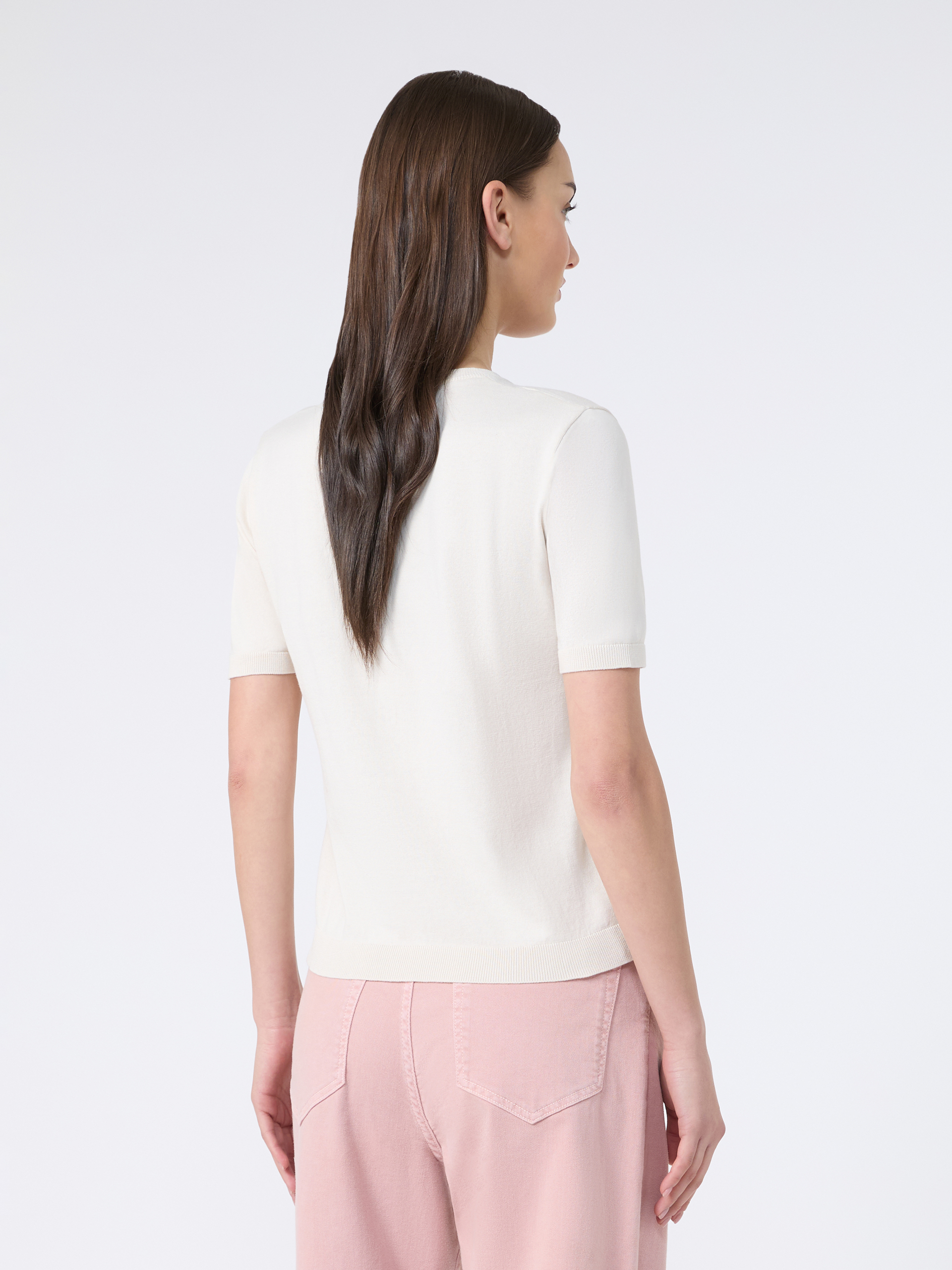 Silk and cotton jumper - Weekend Max Mara - 3