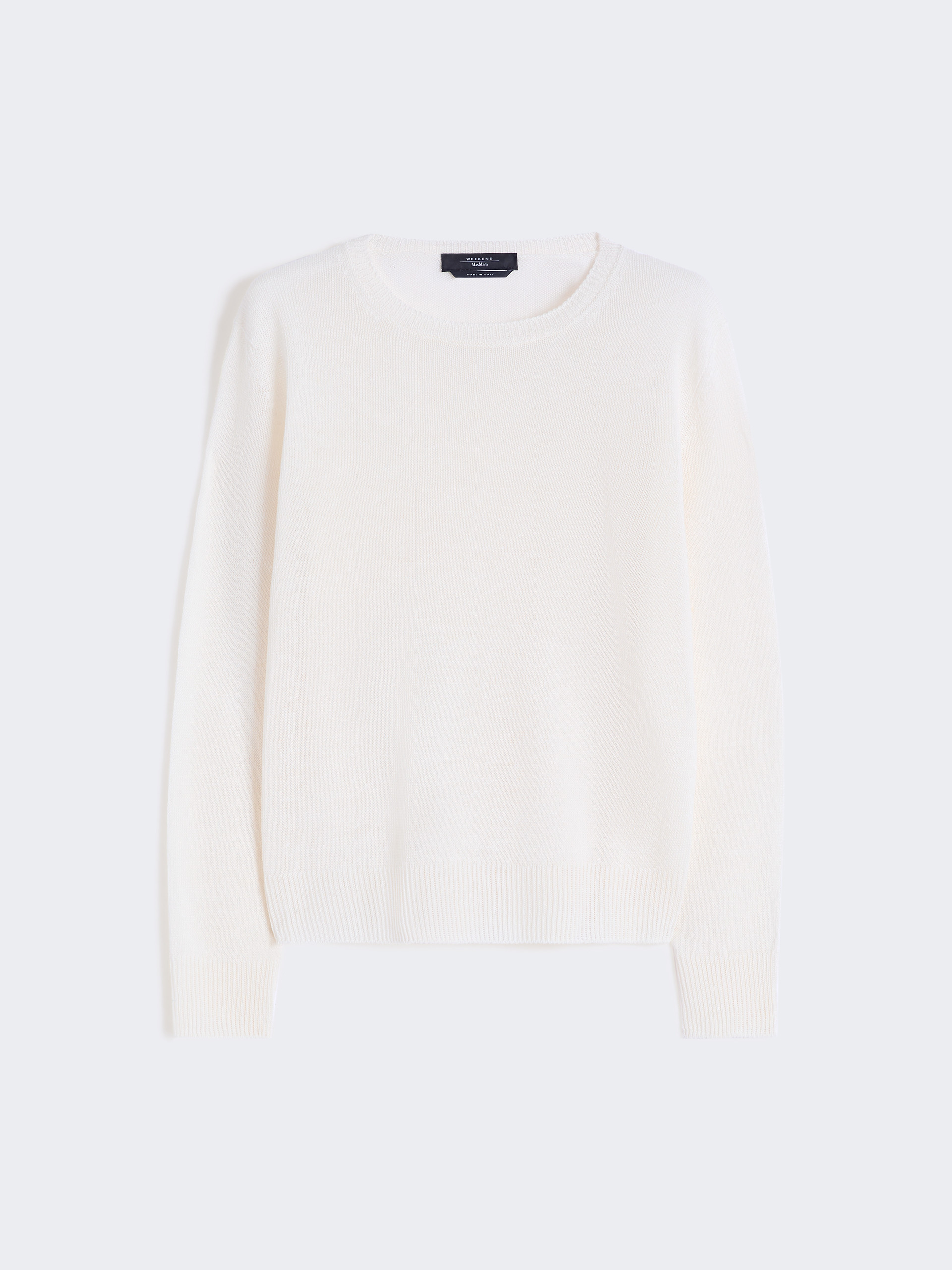 Linen yarn jumper - ECRU - Weekend Max Mara - 5
