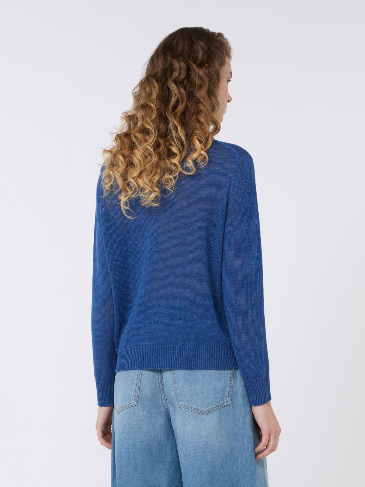 Linen yarn jumper - OCEAN - Weekend - 3