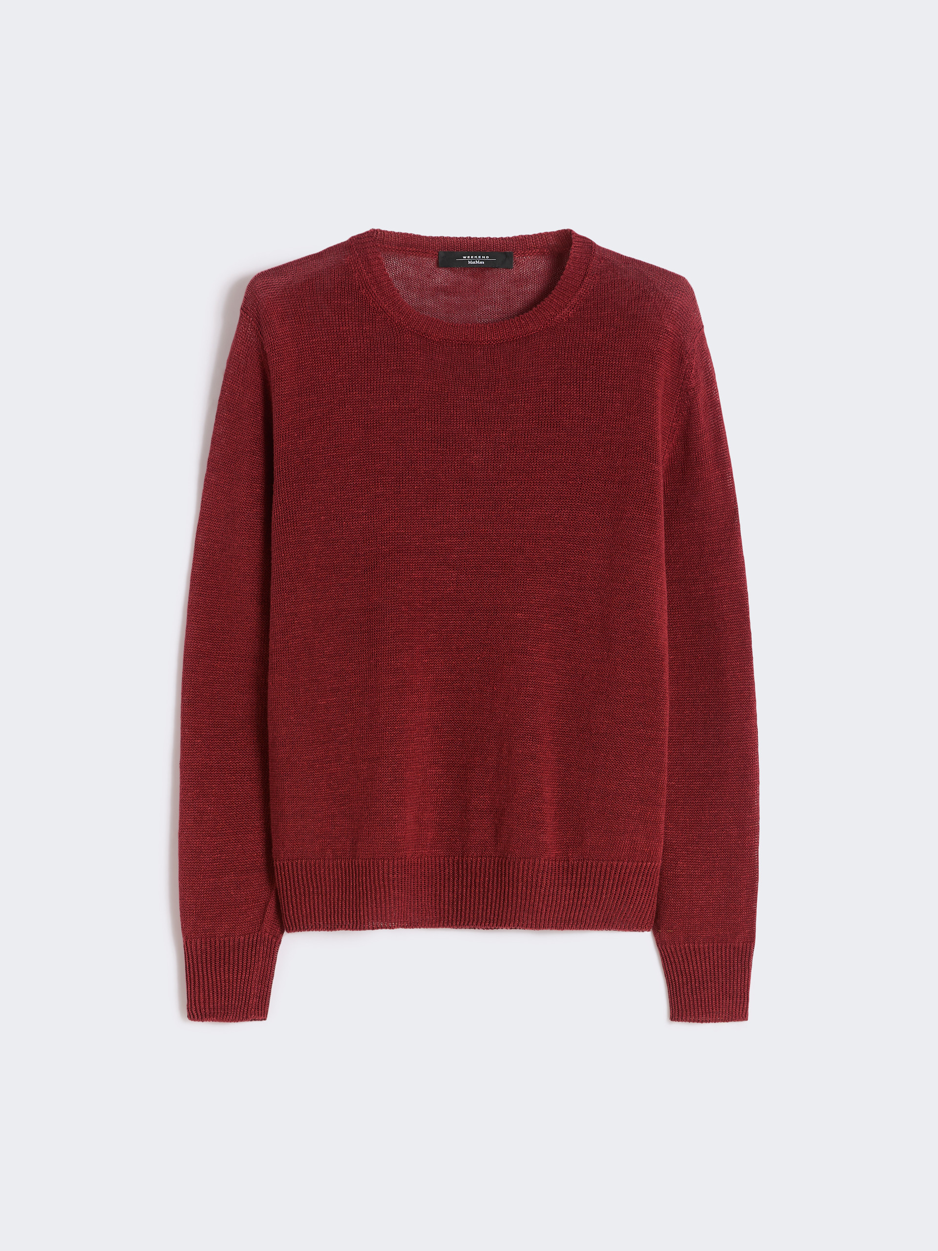 Linen yarn jumper - CHERRY - Weekend Max Mara - 5
