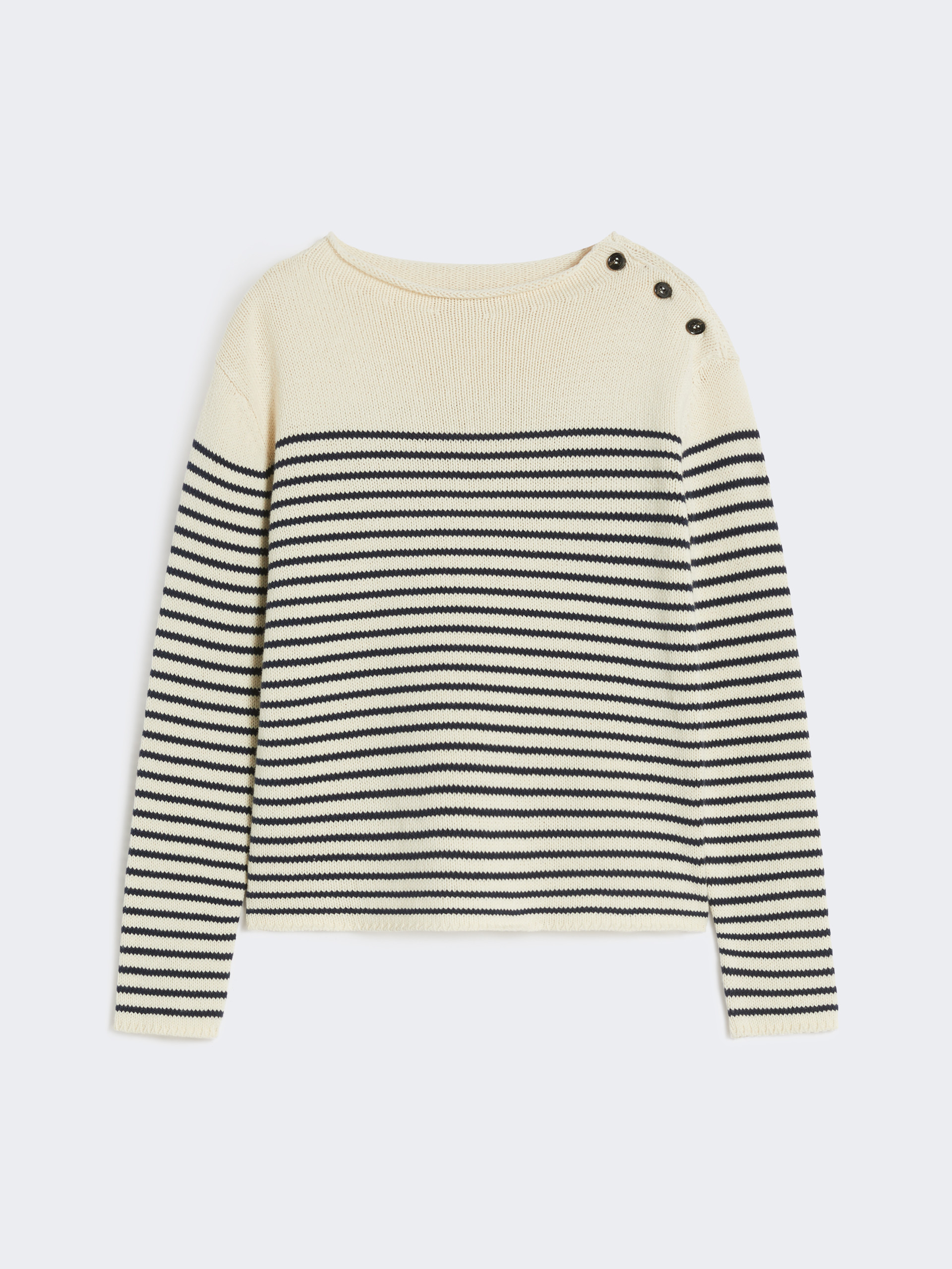 Relaxed-fit cotton sweater - NAVY - Weekend Max Mara - 6