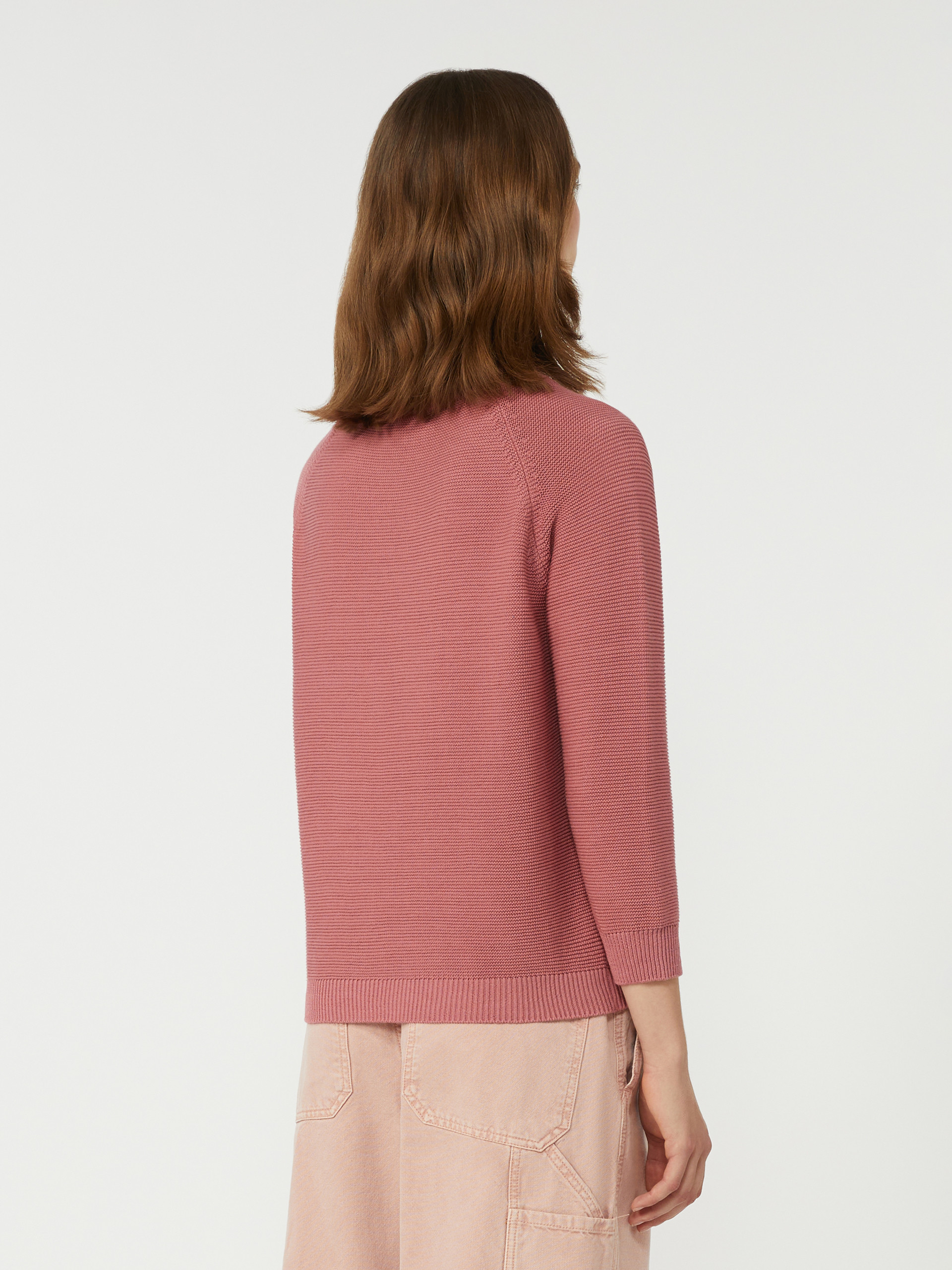 Cotton sweater - ANTIQUE ROSE - Weekend Max Mara - 3