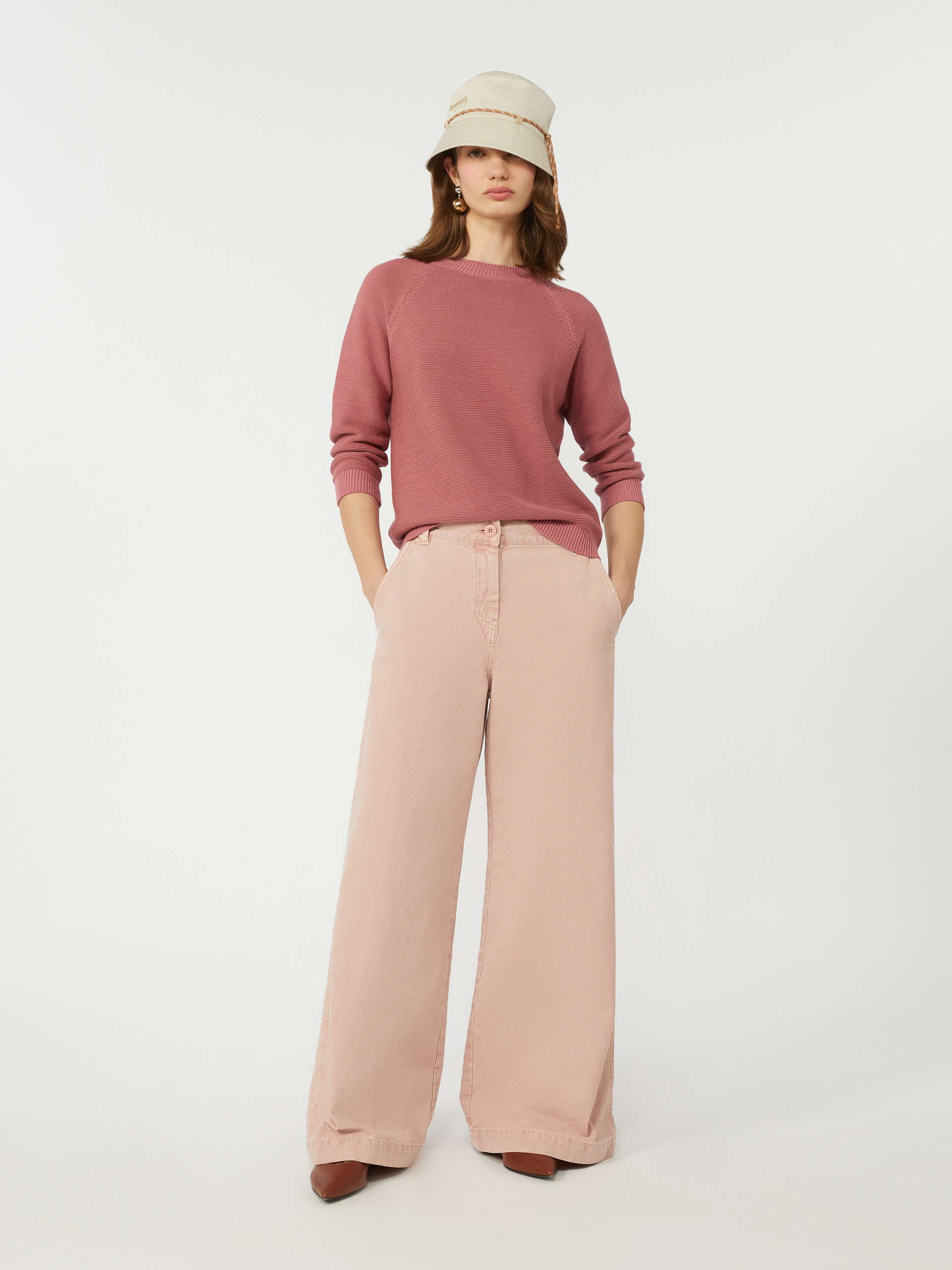 Cotton sweater - ANTIQUE ROSE - Weekend Max Mara