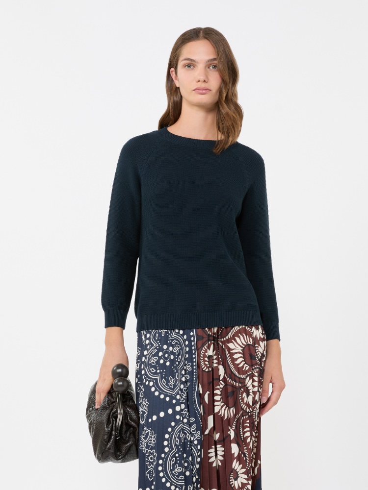 Cotton sweater - NAVY - Weekend