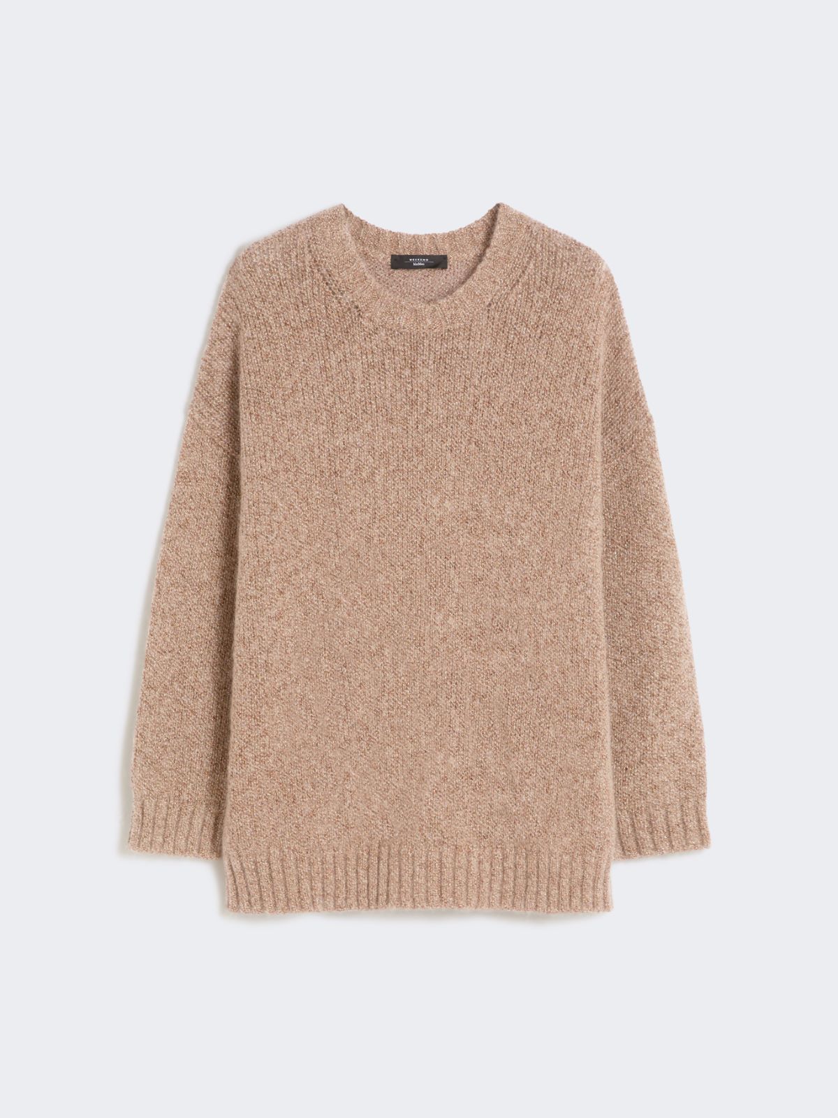 Oversized mohair and lurex sweater - COPPER - Weekend - 5
